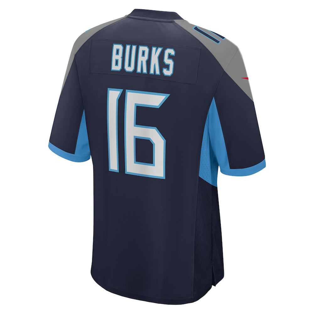 Men's Tennessee Titans Treylon Burks Game Jersey - Navy - PersonalJerseys