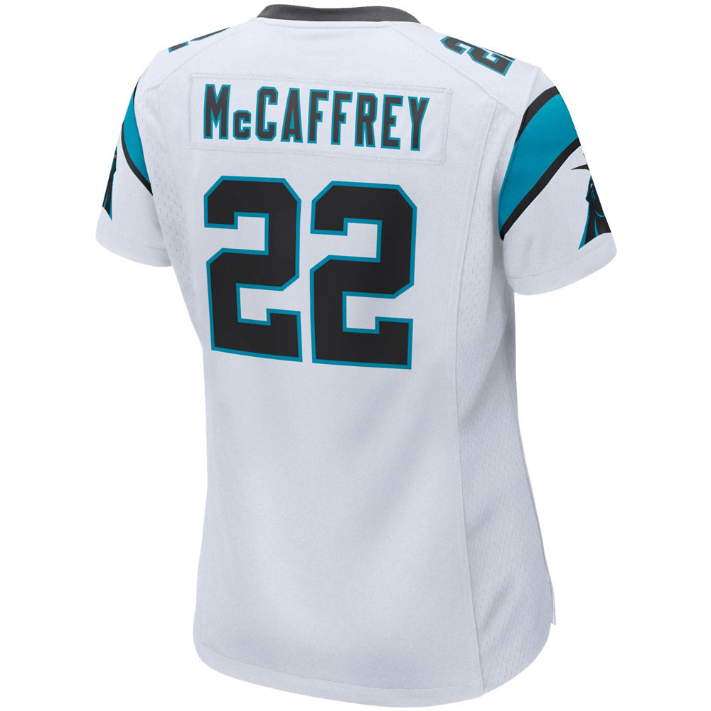 Women's Carolina Panthers Christian McCaffrey Game Player Jersey White - PersonalJerseys