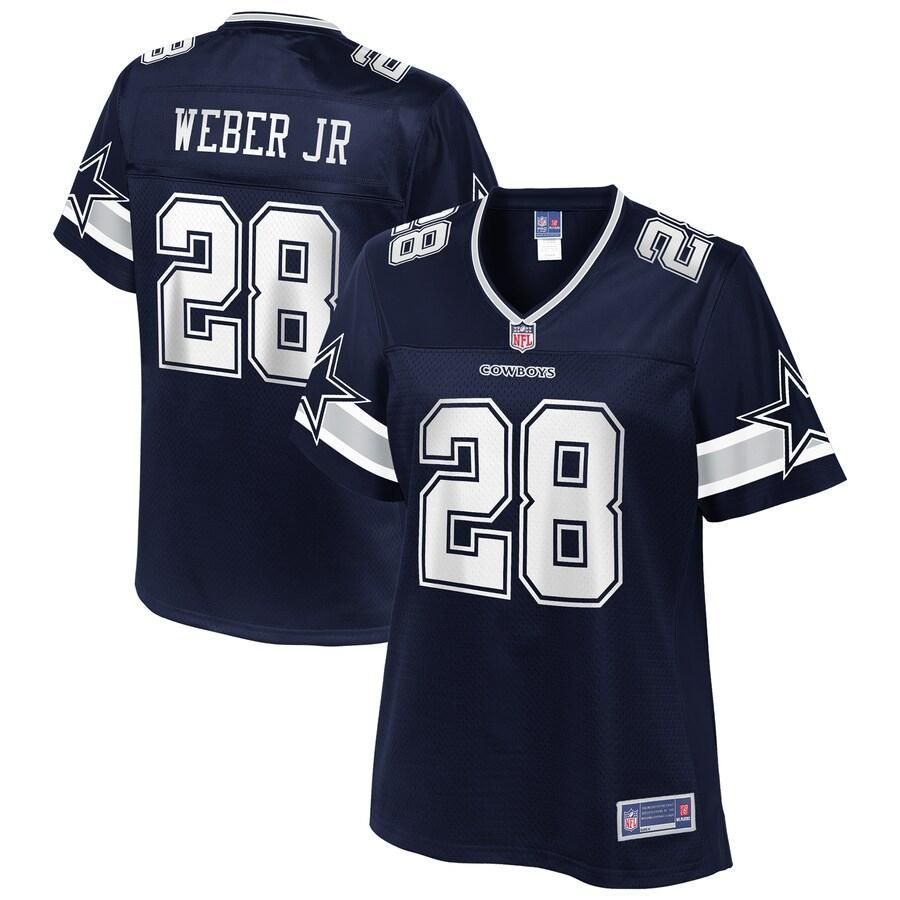 Mike Weber Jr. Dallas Cowboys NFL Pro Line Women's Player Jersey - Navy - Friend Lounge Store - Shop for All Things Jerseys Sports - PersonalJerseys