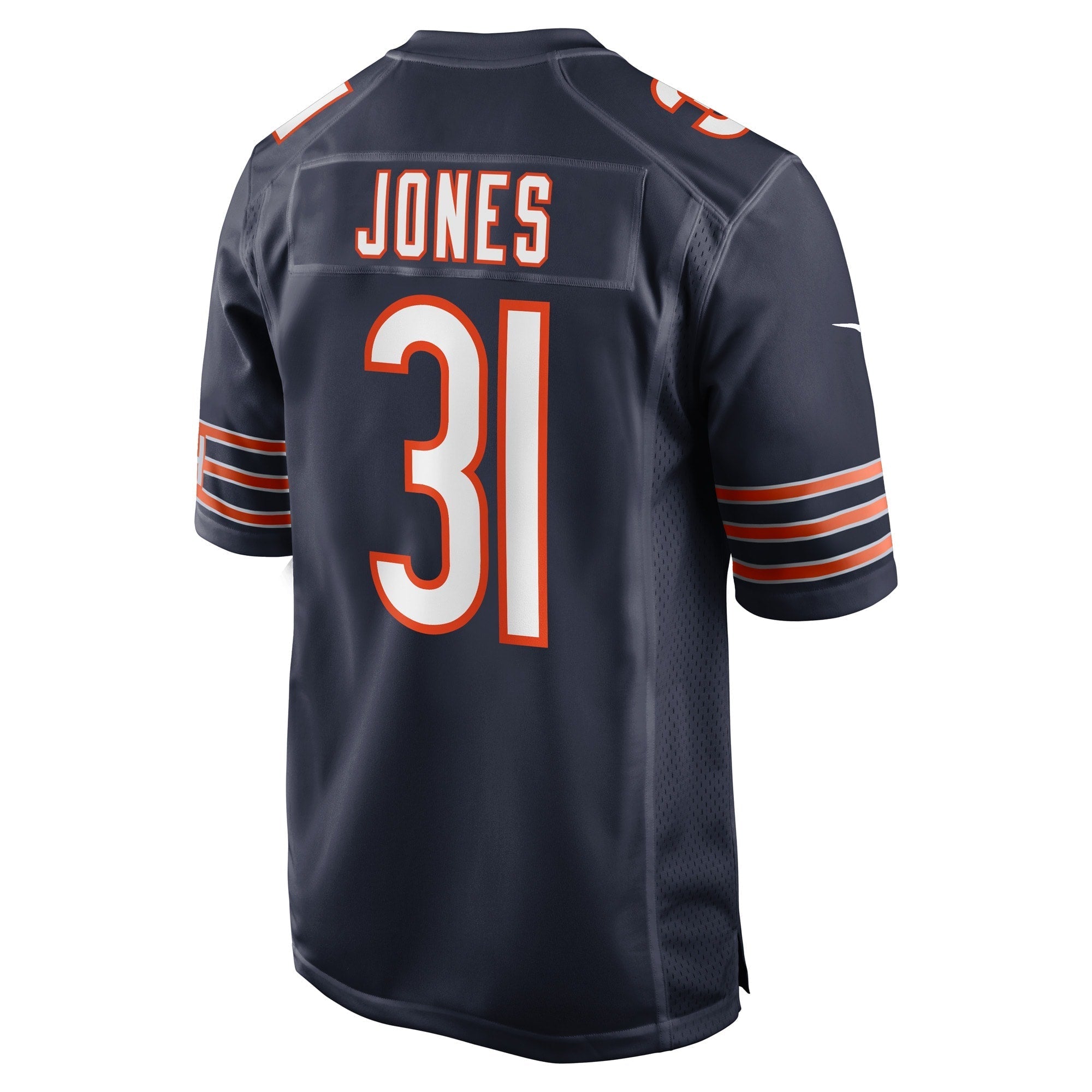 Men's Nike Jaylon Jones Navy Chicago Bears Game Player Jersey - PersonalJerseys