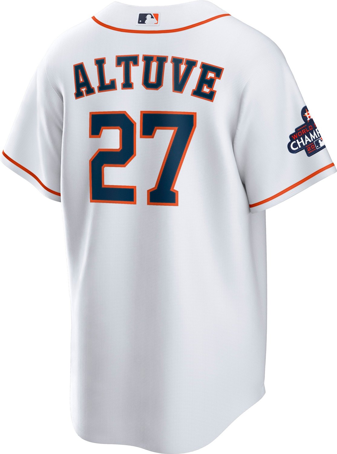 Nike Men's Houston Astros Jose Altuve 2022 World Series Champs Replica Jersey - PersonalJerseys