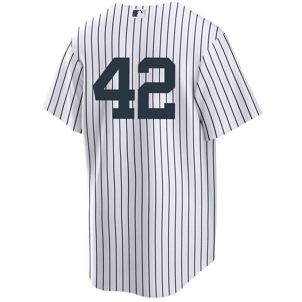 Men's New York Yankees Mariano Rivera Replica Home Jersey - White - Sports Wear Jersey - PersonalJerseys