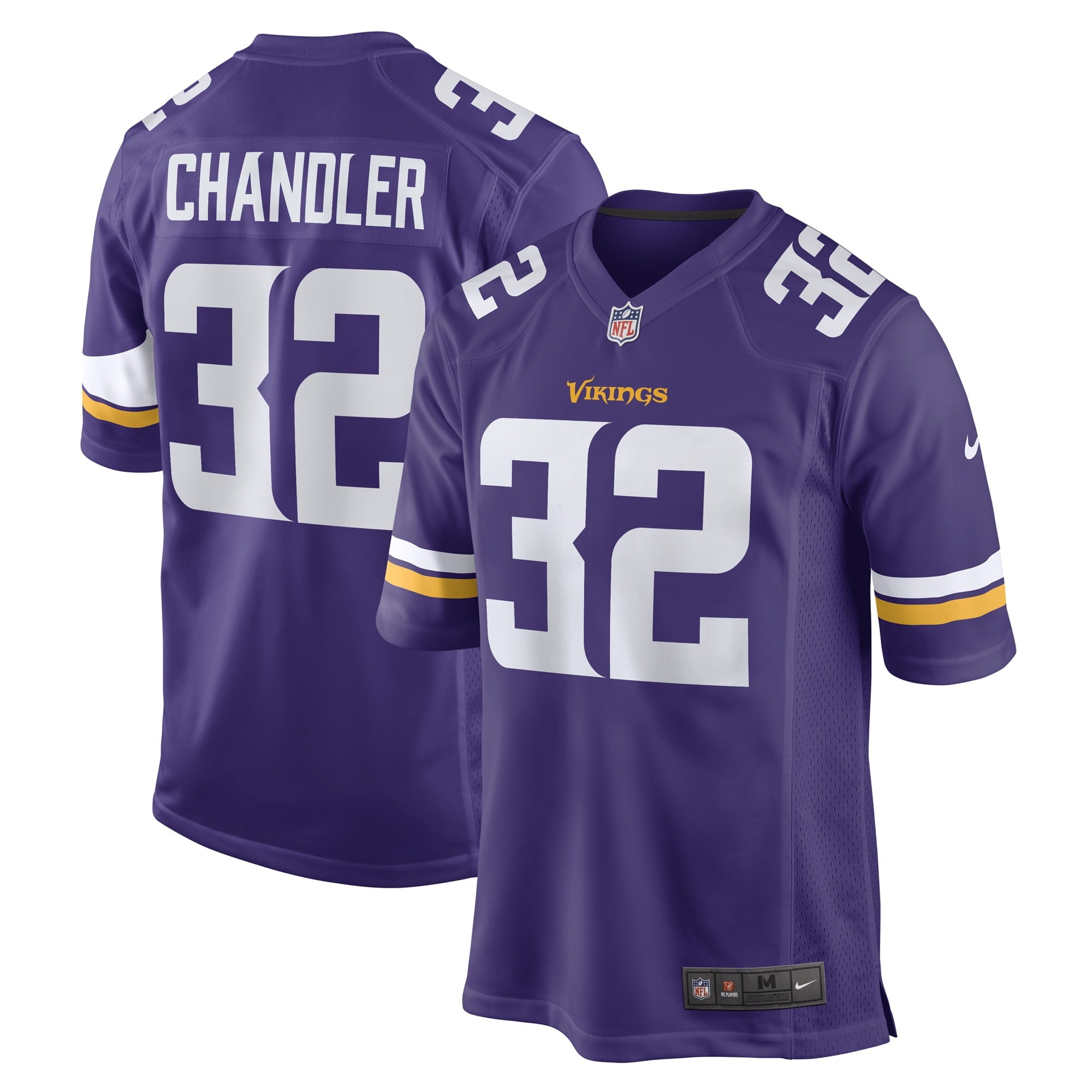 Men's Nike Ty Chandler Purple Minnesota Vikings Game Player Jersey - PersonalJerseys