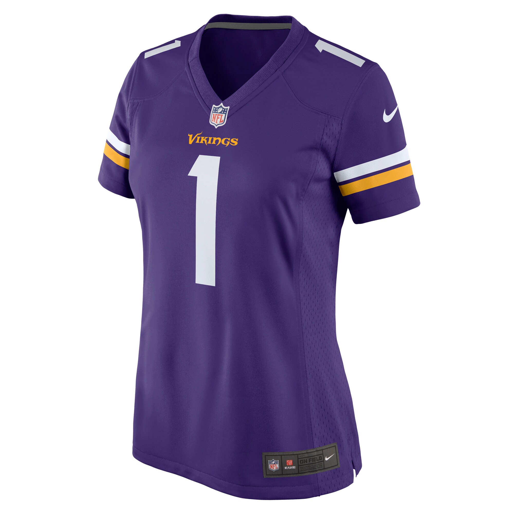 Minnesota Vikings Number 1 Mom Dad Purple Game Jersey for Youth Women Men - Friend Lounge Store - Shop for All Things Jerseys Sports - PersonalJerseys