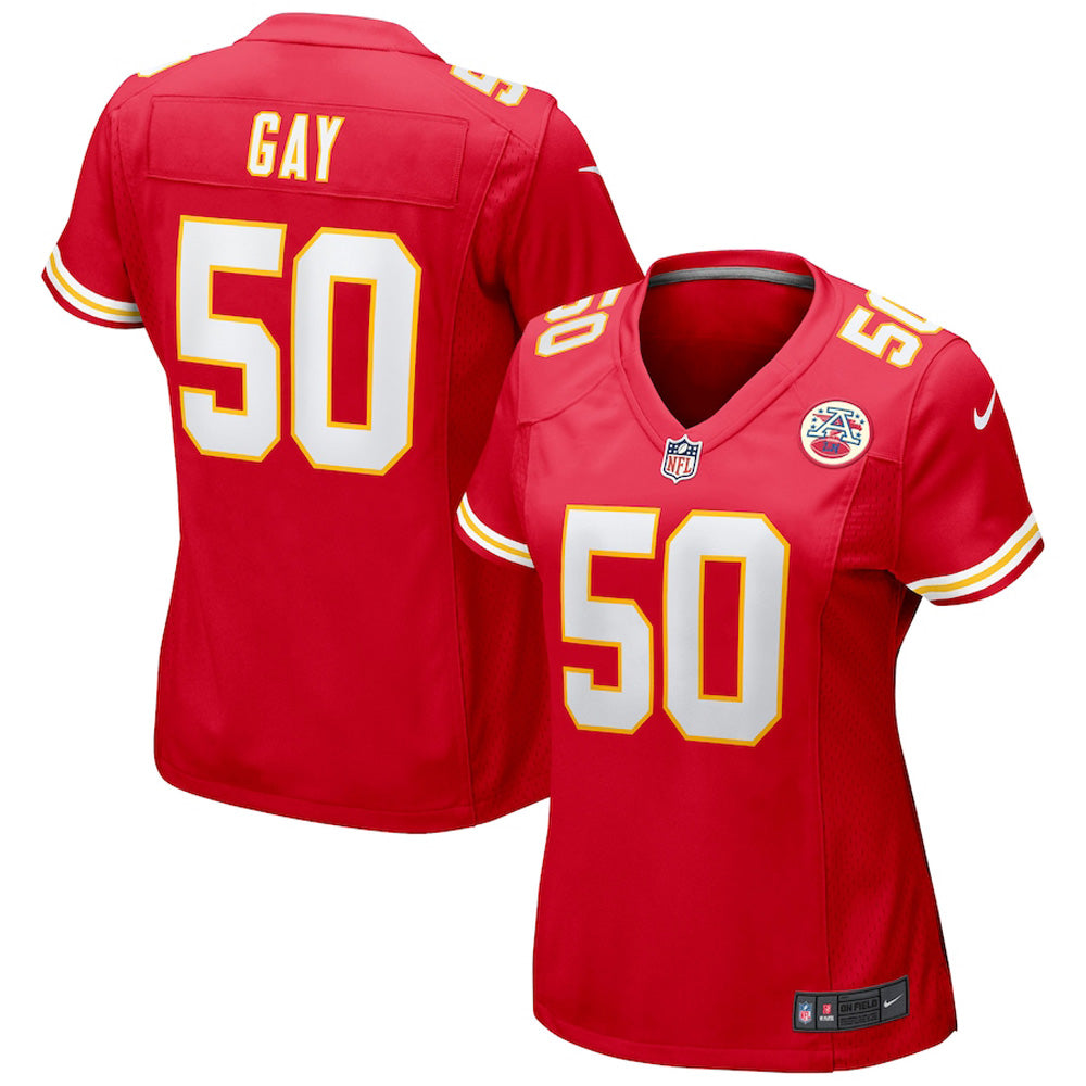 Women's Kansas City Chiefs Willie Gay Game Jersey - Red - PersonalJerseys