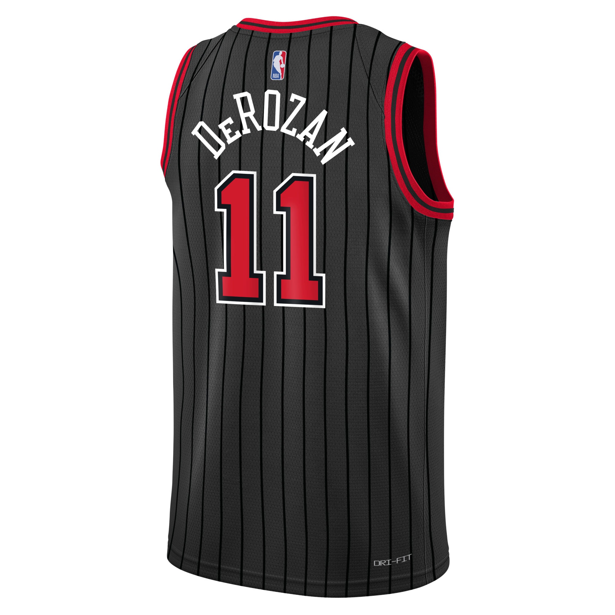 DeMar DeRozan Chicago Bulls Jordans Brand Youth Swingman Jersey - Statement Edition - Black - PersonalJerseys