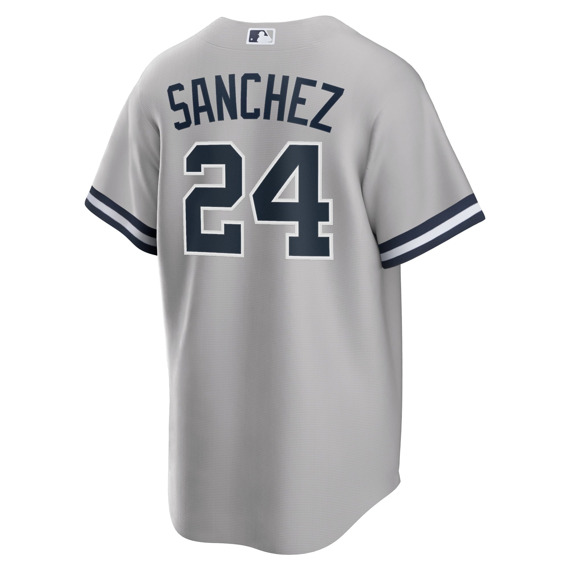 Men's Nike Gary Sanchez Gray New York Yankees Road Replica Player Name Jersey - PersonalJerseys