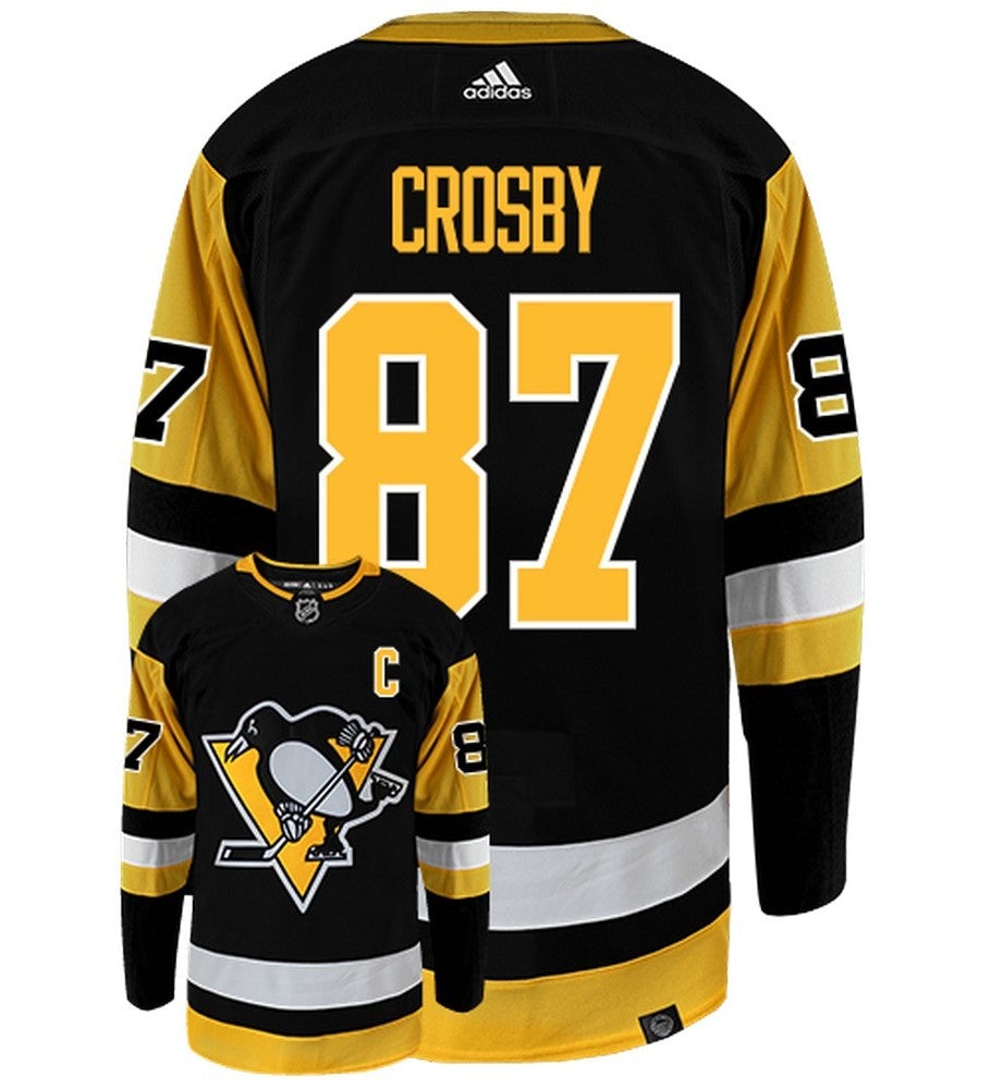 Sidney Crosby Pittsburgh Penguins Adidas Primegreen Authentic NHL Hockey Jersey - PersonalJerseys