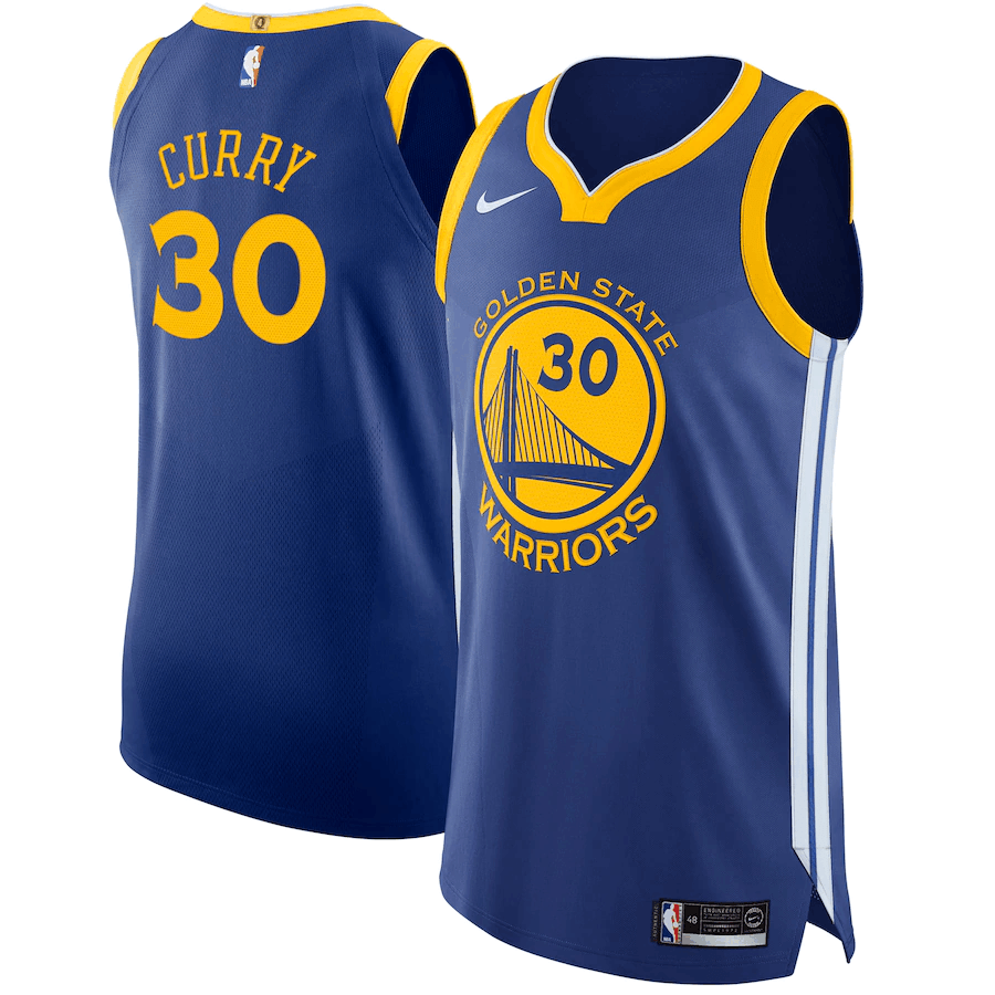 Stephen Curry Golden State Warriors Jersey Royal - Icon Edition - Friend Lounge Store - Shop for All Things Jerseys Sports - PersonalJerseys