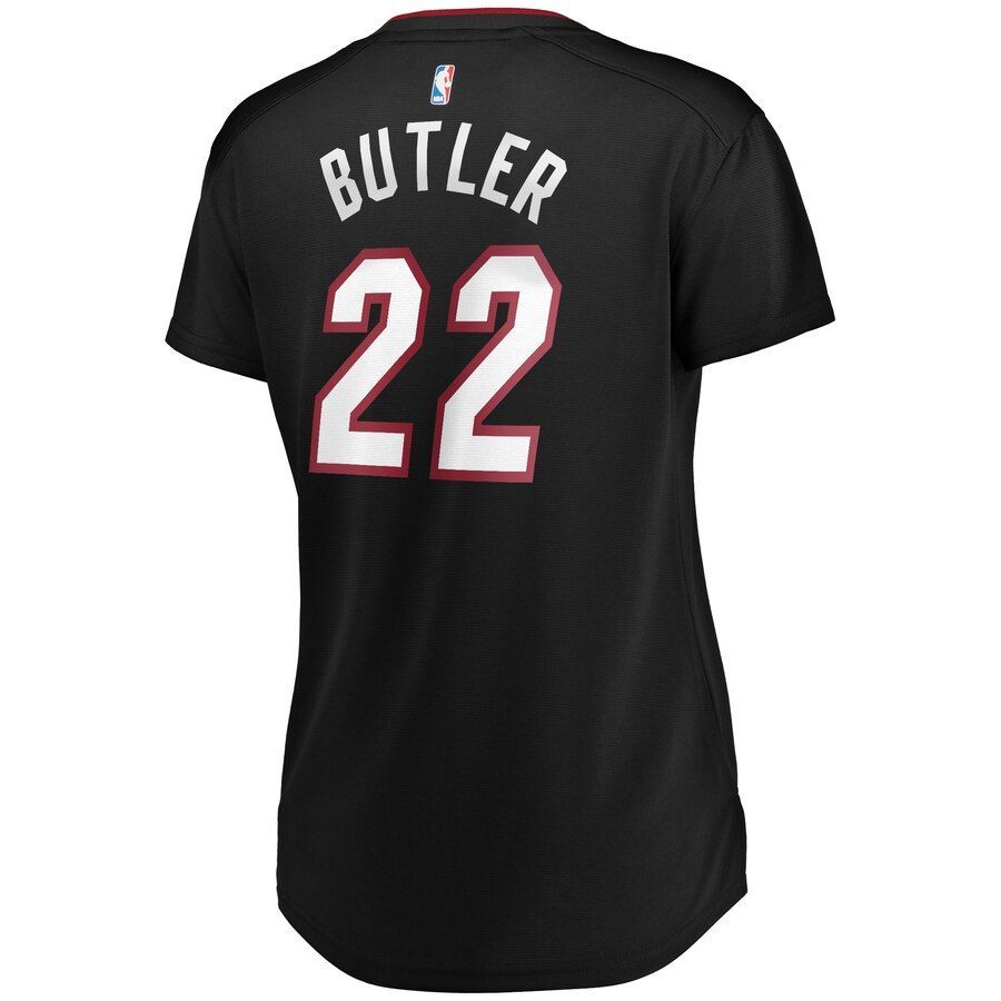 Jimmy Butler Miami Heat Branded Women's Fast Break Jersey - Black - Icon Edition - Friend Lounge Store - Shop for All Things Jerseys Sports - PersonalJerseys