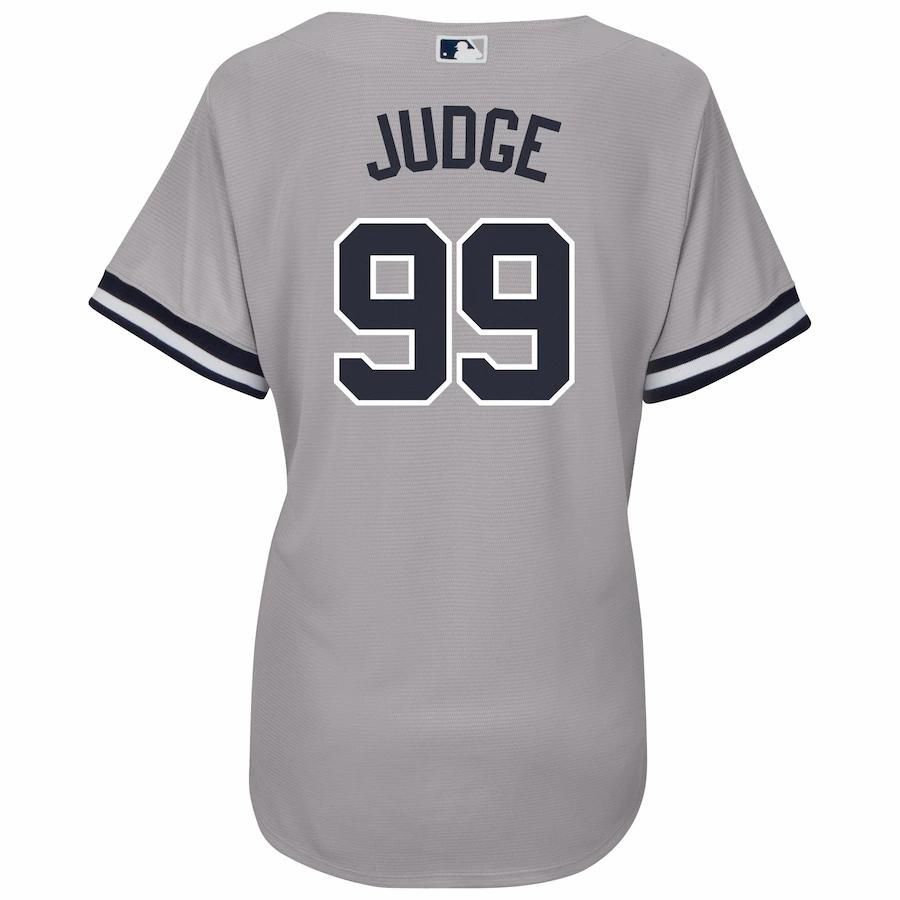 Aaron Judge New York Yankees Majestic Women's Road Cool Base Player Jersey - Gray - Friend Lounge Store - Shop for All Things Jerseys Sports - PersonalJerseys