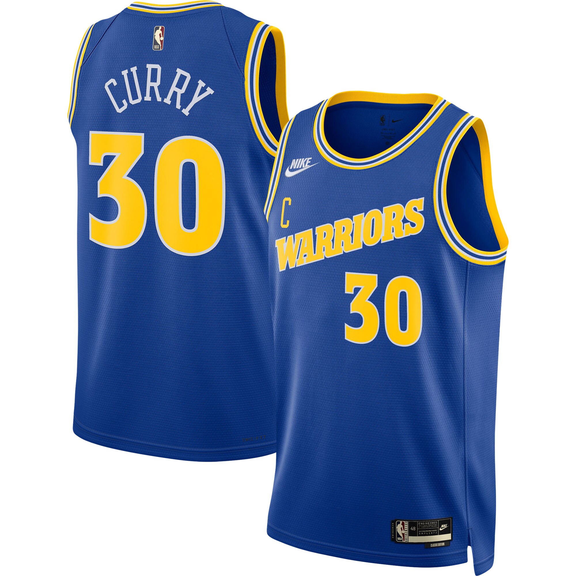 Stephen Curry Golden State Warriors Nike Swingman Jersey - Classic Edition - Blue - PersonalJerseys