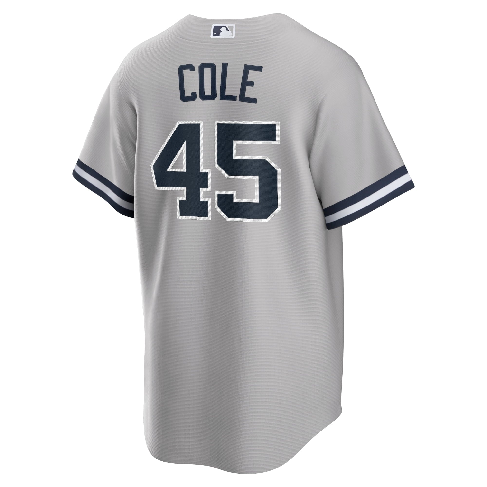 Men's Nike Gerrit Cole Gray New York Yankees Road Replica Player Name Jersey - PersonalJerseys