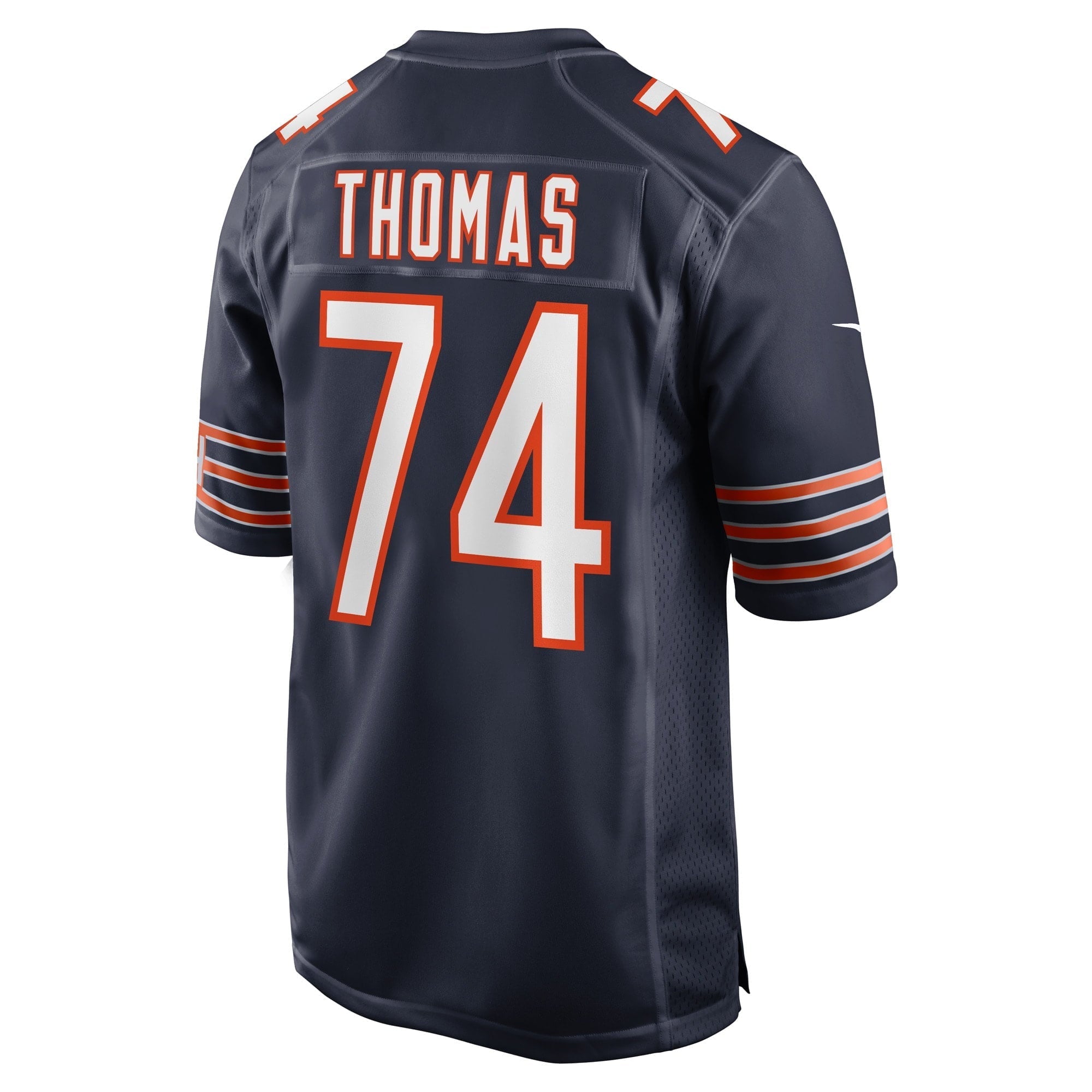 Men's Nike Zachary Thomas Navy Chicago Bears Game Player Jersey - PersonalJerseys