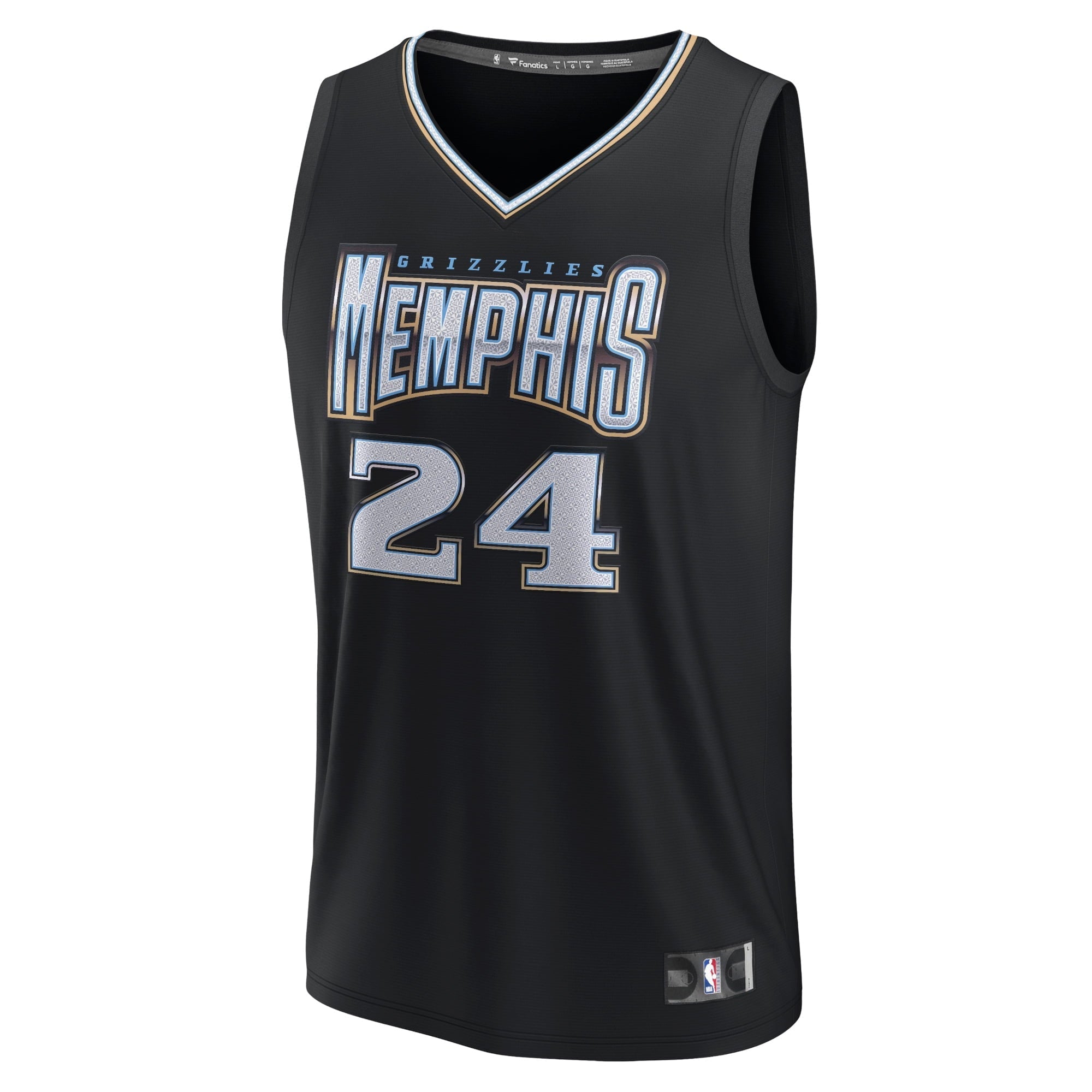 Men's Fanatics Branded Dillon Brooks Black Memphis Grizzlies 2022/23 Fastbreak Jersey - City Edition - PersonalJerseys