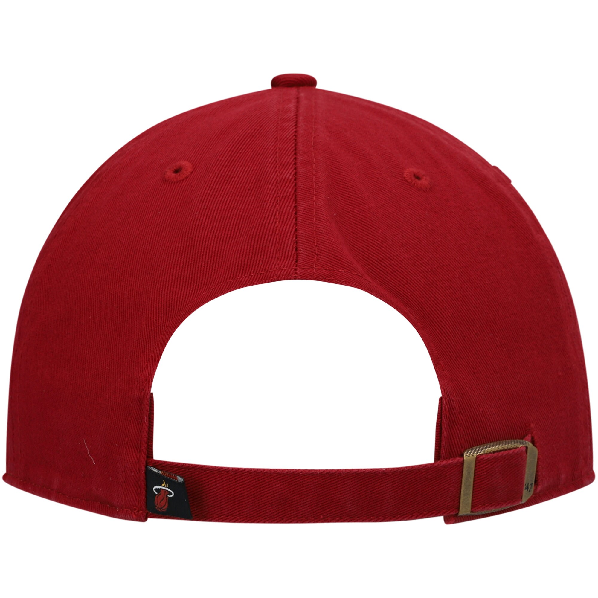 Miami Heat '47 Team Clean Up Adjustable Hat - Red - PersonalJerseys