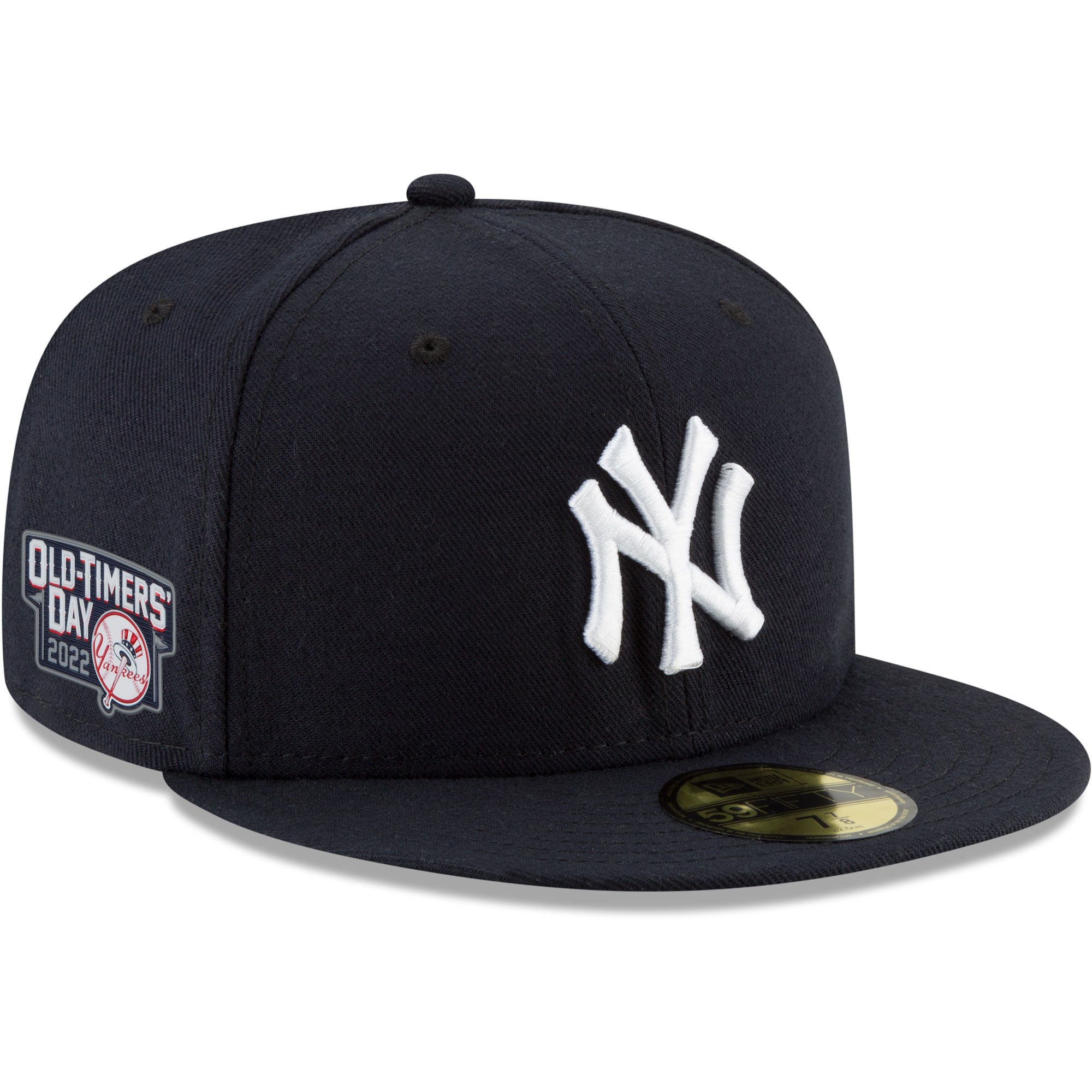New York Yankees New Era 2022 Old-Timers' Day Authentic Collection On-Field 59FIFTY Fitted Hat - Navy - PersonalJerseys