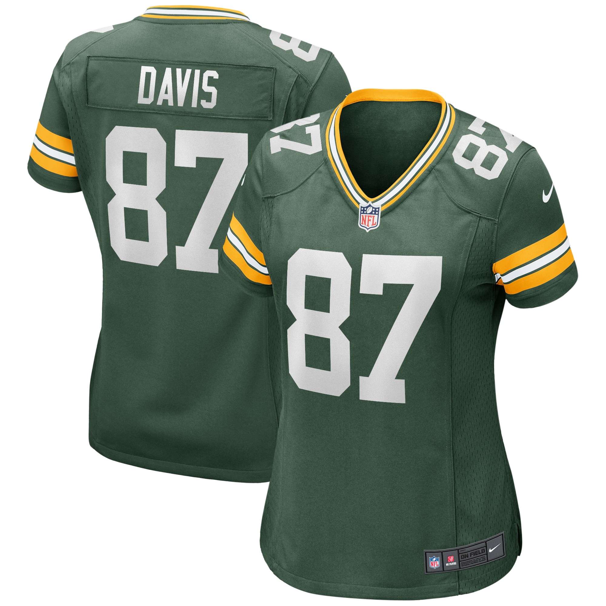 Green Bay Packers Willie Davis Green Game Retired Player Jersey for Youth Women Men - Friend Lounge Store - Shop for All Things Jerseys Sports - PersonalJerseys