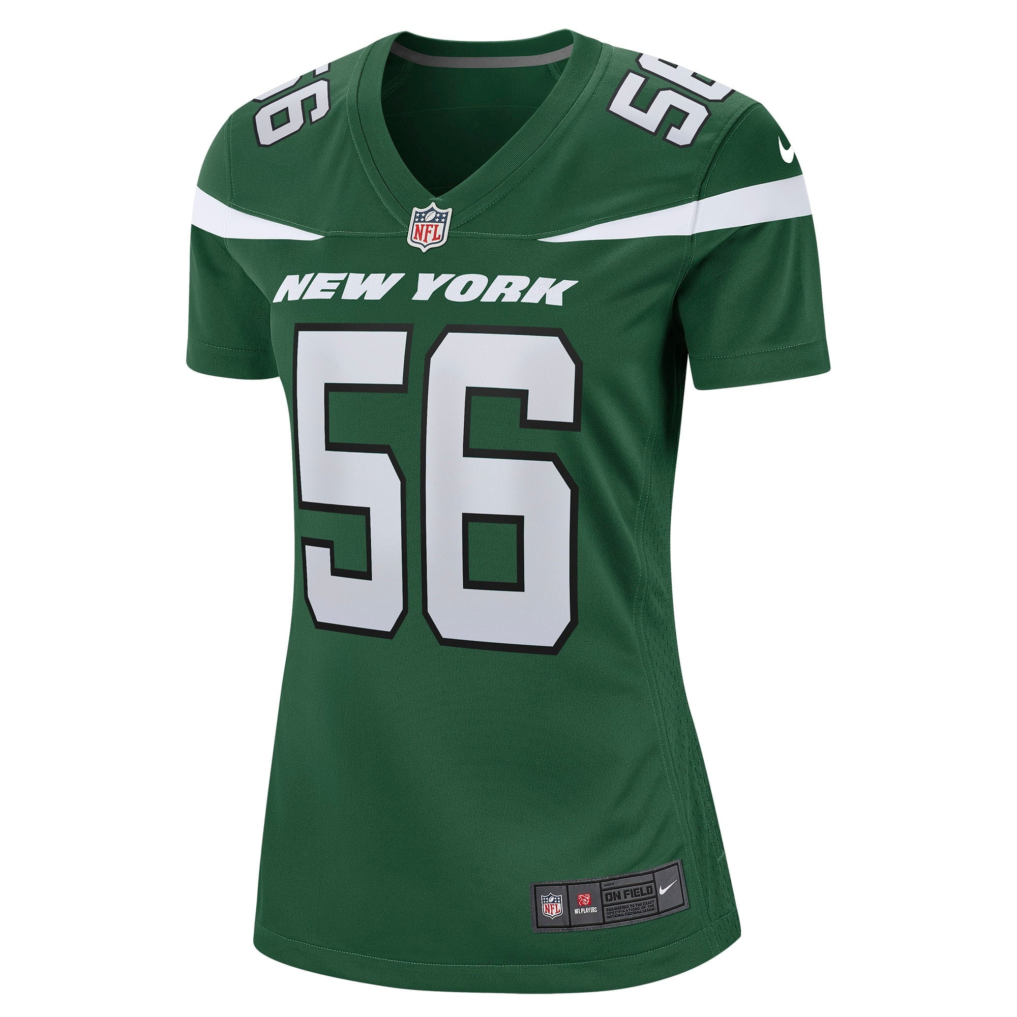 Women's Nike Quincy Williams Gotham Green New York Jets Game Jersey - PersonalJerseys