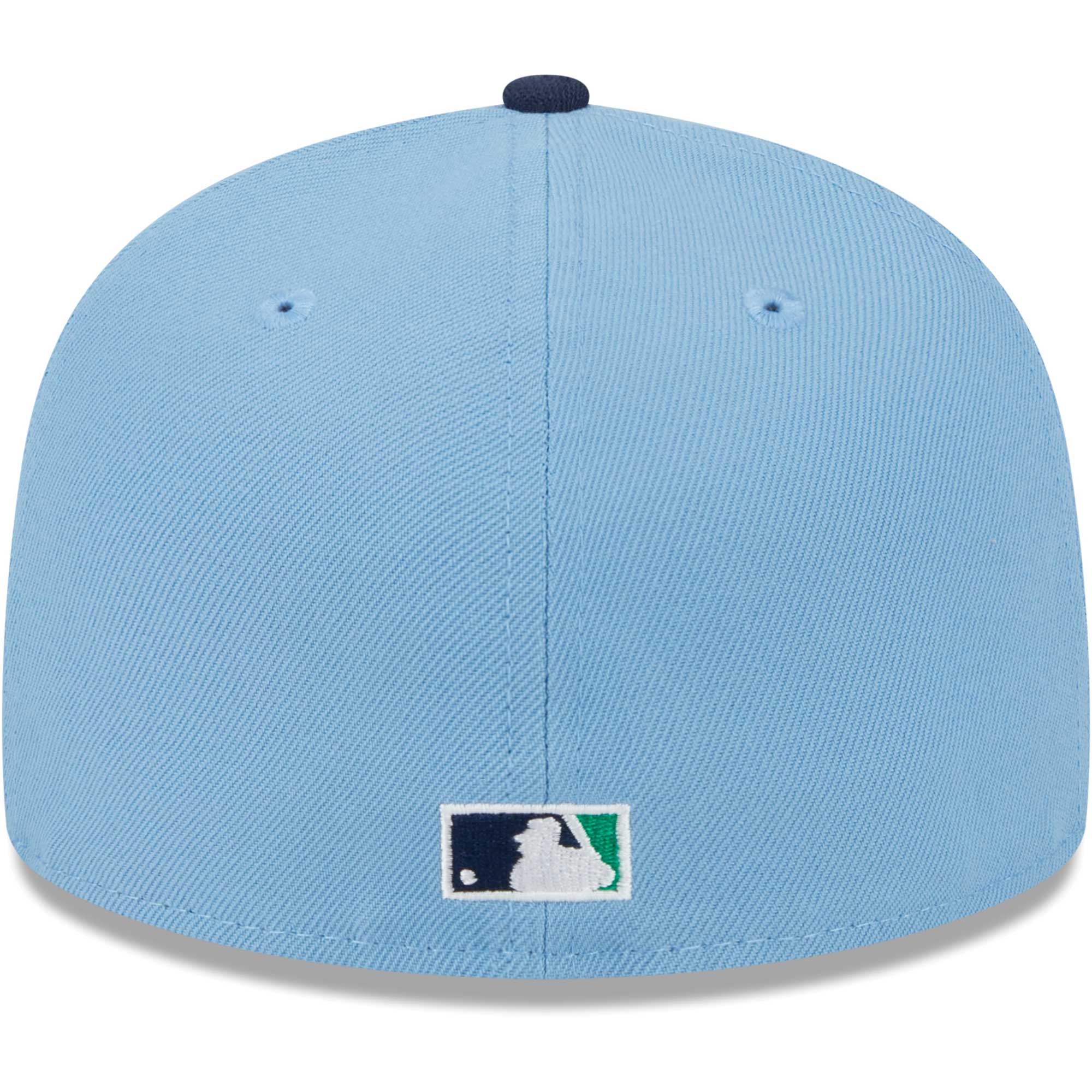 New York Yankees New Era Green Undervisor 59FIFTY Fitted Hat - Light Blue/Navy - PersonalJerseys