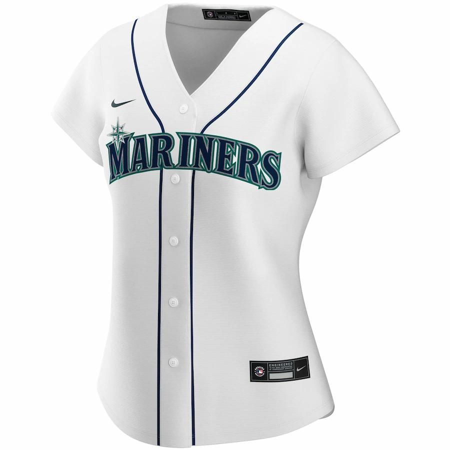 Seattle Mariners Women's Home 2020 Team Jersey – White - Friend Lounge Store - Shop for All Things Jerseys Sports - PersonalJerseys