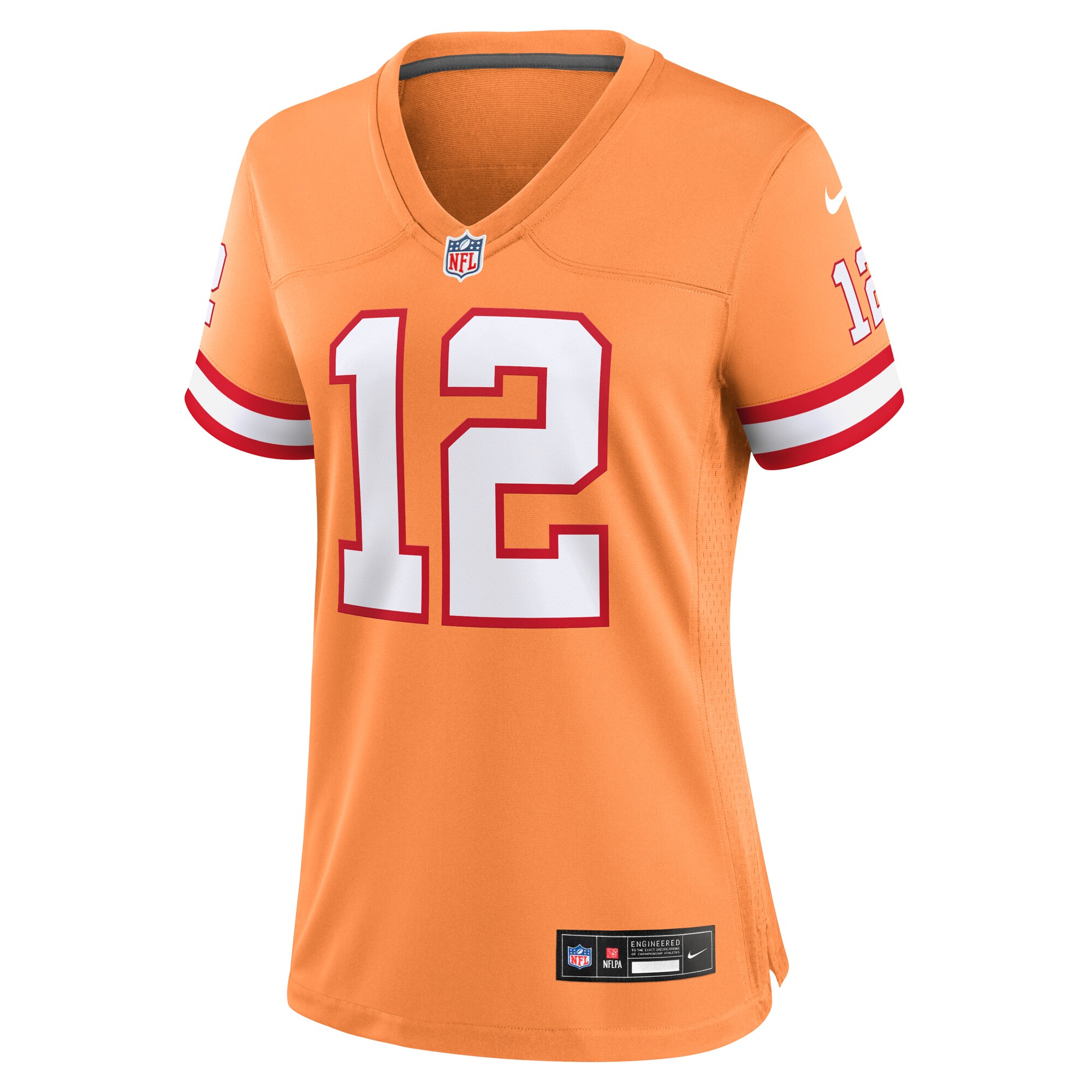 Tampa Bay Buccaneers Tom Brady Orange Throwback Game Jersey for Youth Women Men - Friend Lounge Store - Shop for All Things Jerseys Sports - PersonalJerseys