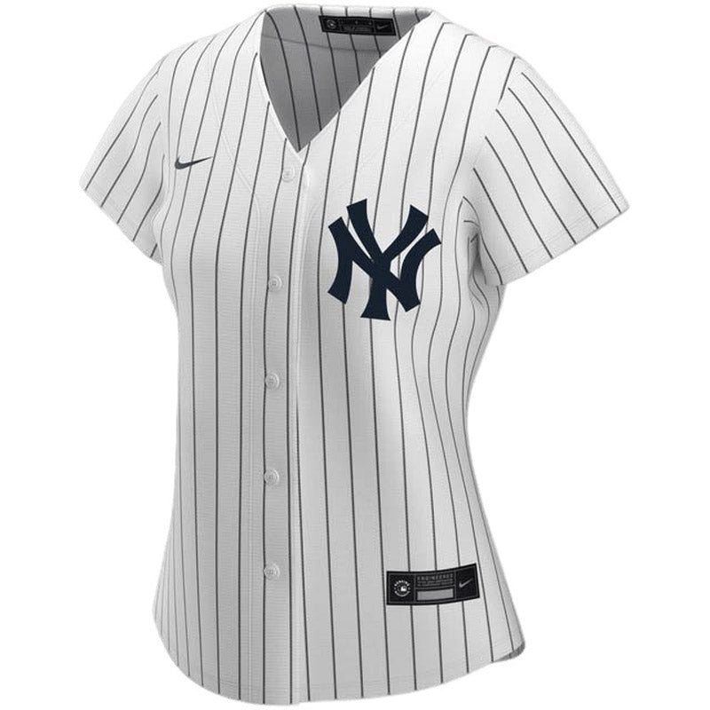 Women's New York Yankees Lou Gehrig Replica Home Jersey - White - PersonalJerseys