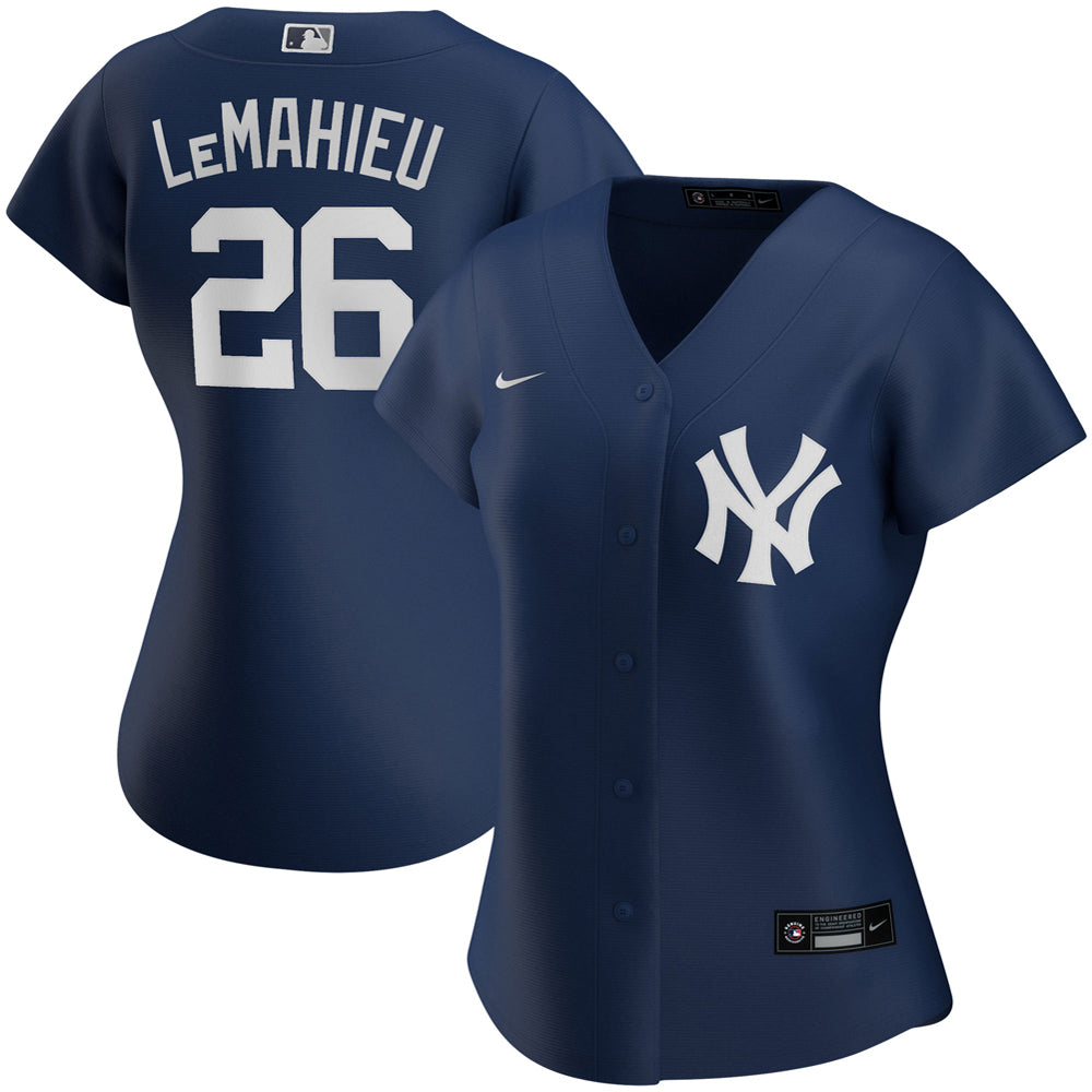 Women's New York Yankees DJ LeMahieu Alternate Player Jersey - Navy - Sports Wear Jersey - PersonalJerseys