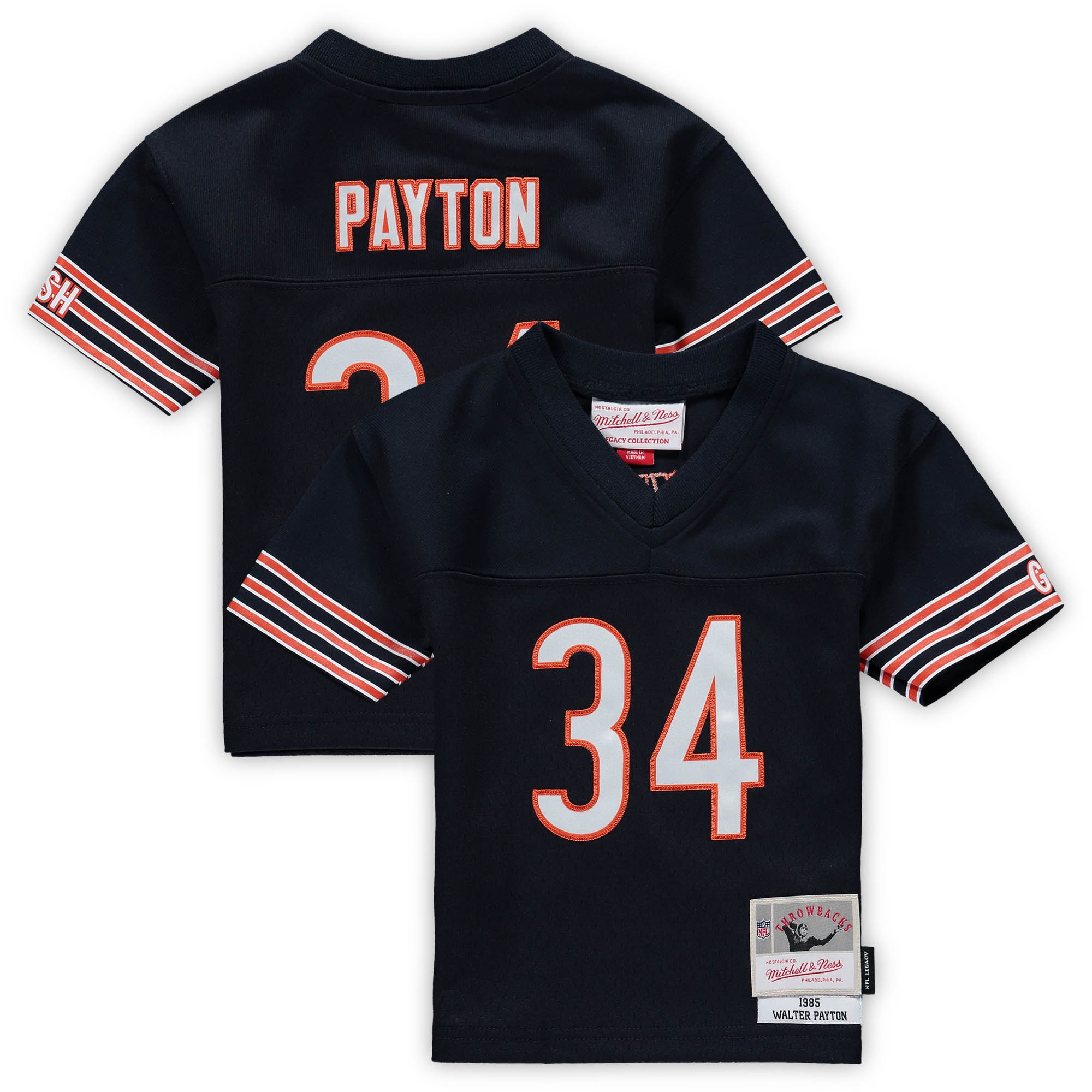 Walter Payton Chicago Bears Mitchell & Ness Infant 1985 Retired Legacy Jersey - Navy - PersonalJerseys