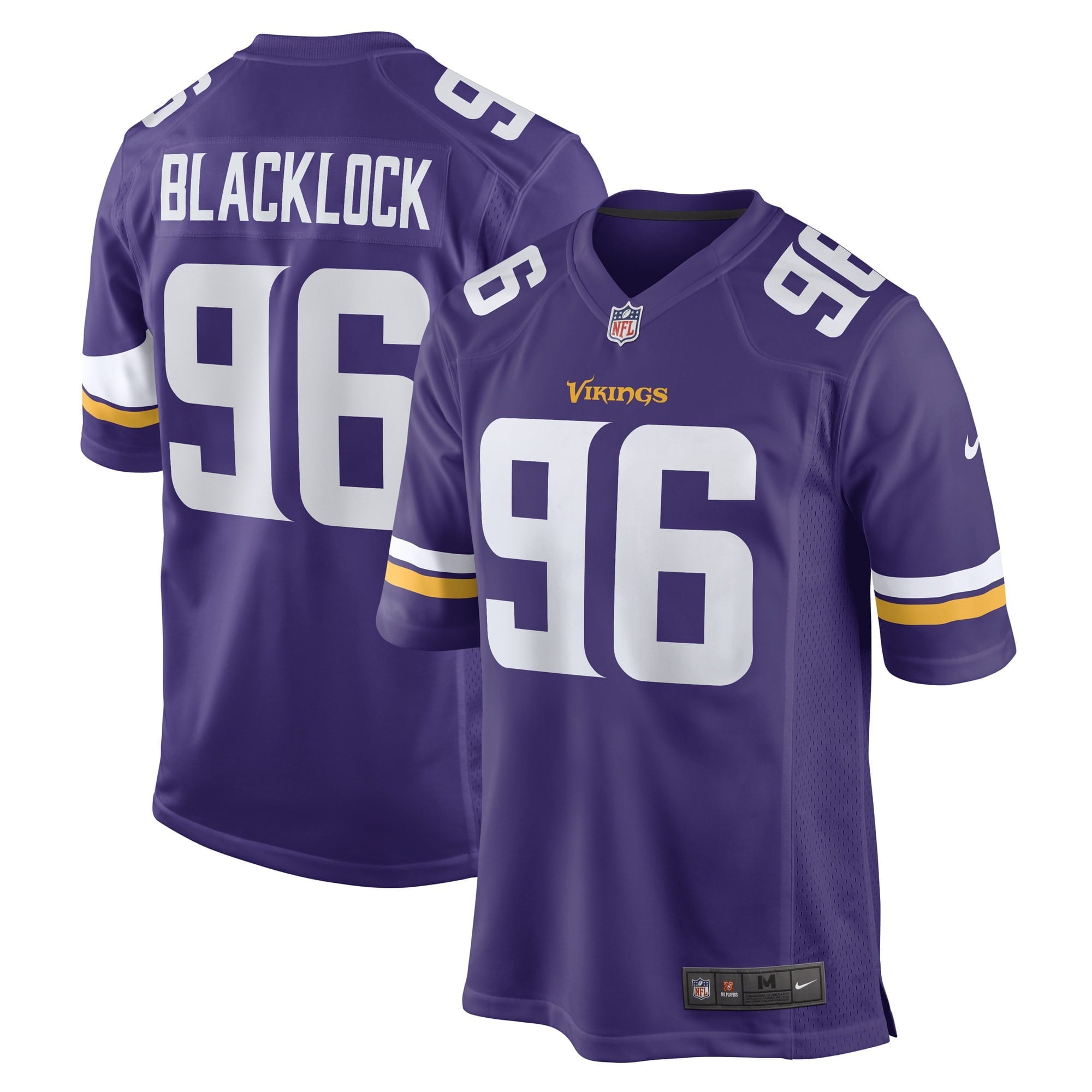 Men's Nike Ross Blacklock Purple Minnesota Vikings Game Player Jersey - PersonalJerseys