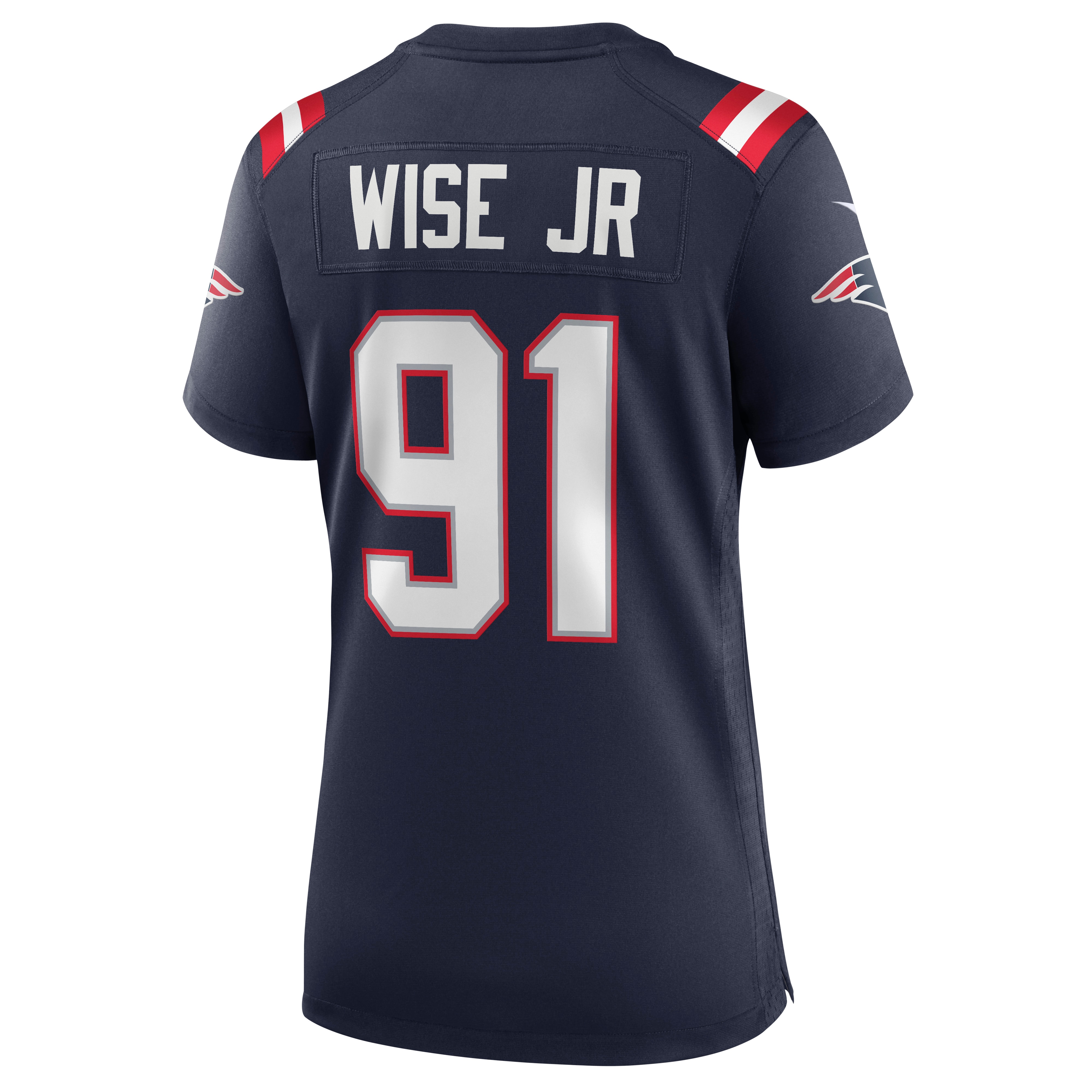 New England Patriots Deatrich Wise Jr. Navy Game Jersey for Youth Women Men - Friend Lounge Store - Shop for All Things Jerseys Sports - PersonalJerseys