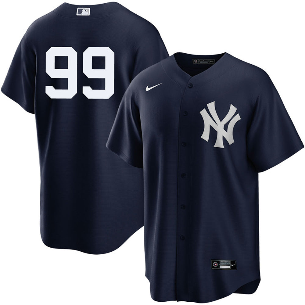 Men's New York Yankees Aaron Judge Cool Base Replica Alternate Jersey - Navy - PersonalJerseys