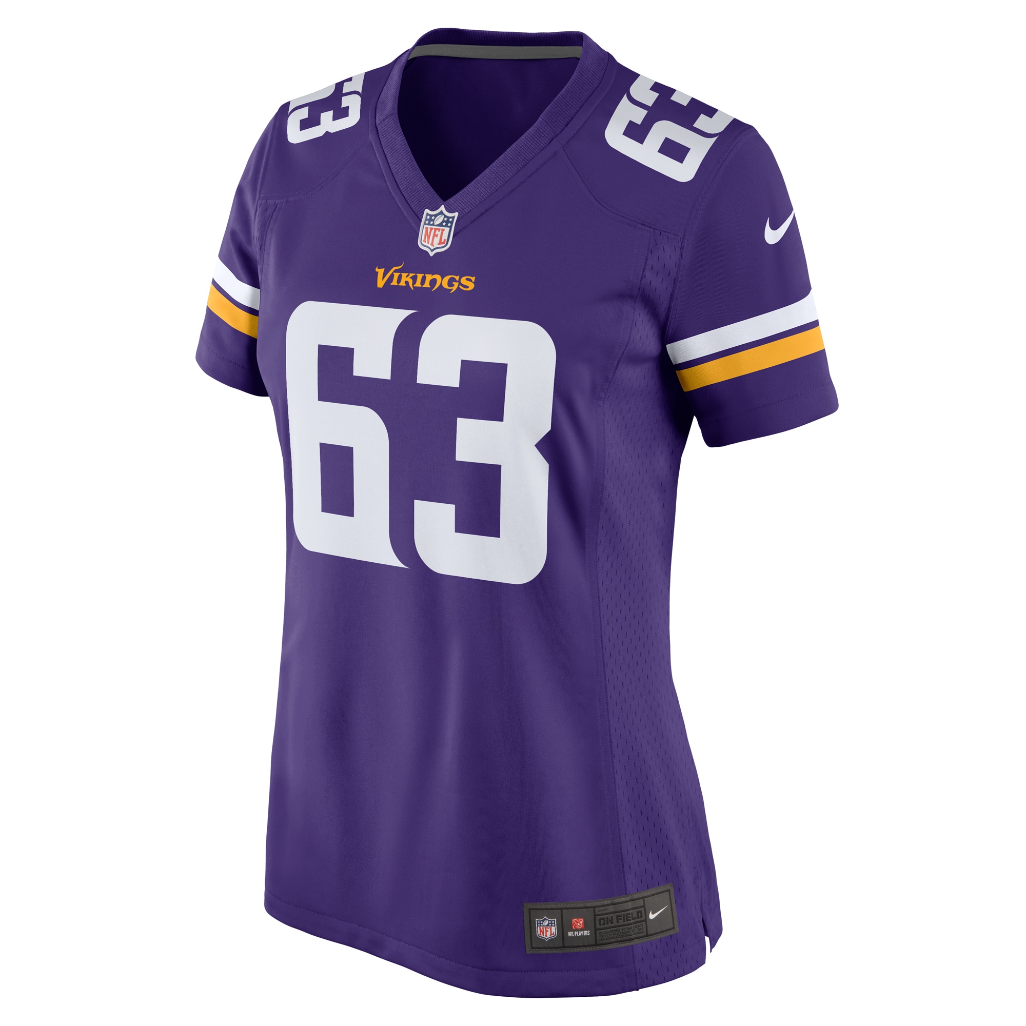 Chim Okorafor Minnesota Vikings Nike Women's Team Game Jersey - Purple - PersonalJerseys