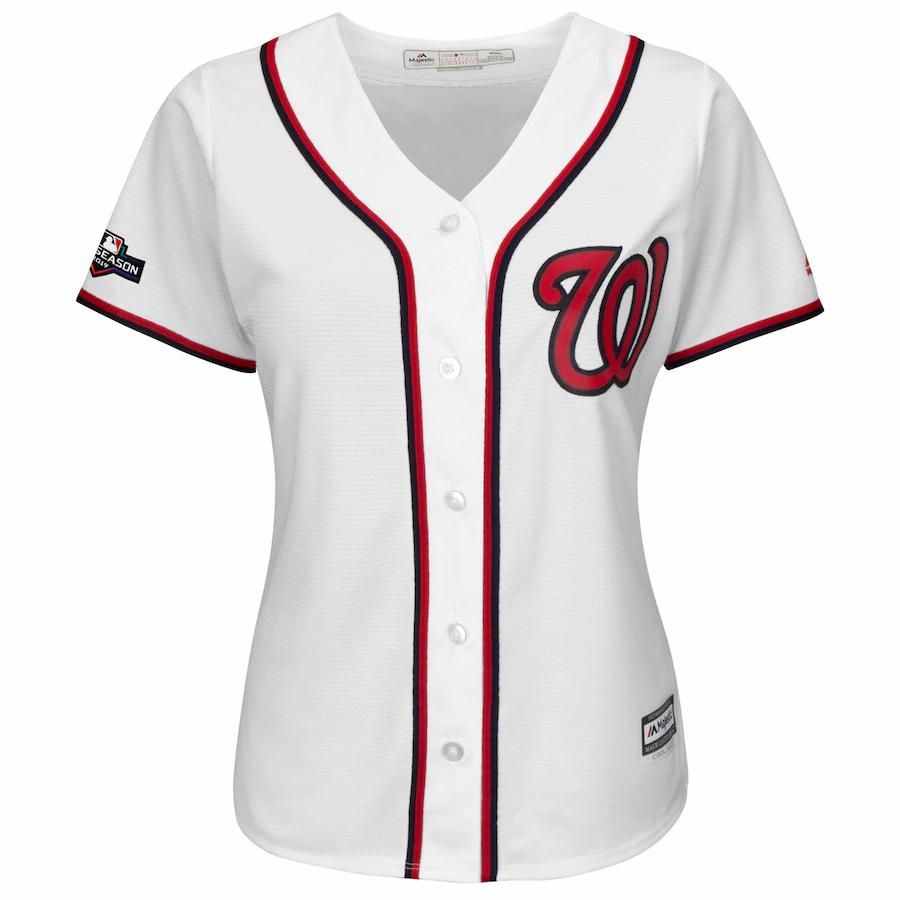 Anthony Rendon Washington Nationals Majestic Women's 2019 Postseason Official Cool Base Player Jersey - White - Friend Lounge Store - Shop for All Things Jerseys Sports - PersonalJerseys