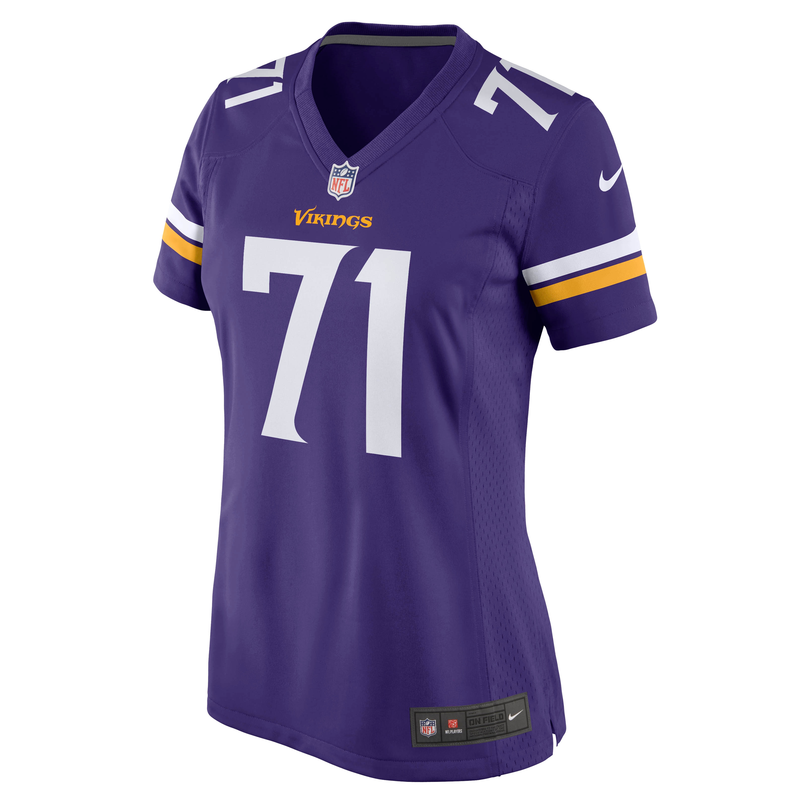 Christian Darrisaw Minnesota Vikings Nike Women's Game Jersey - Purple - PersonalJerseys