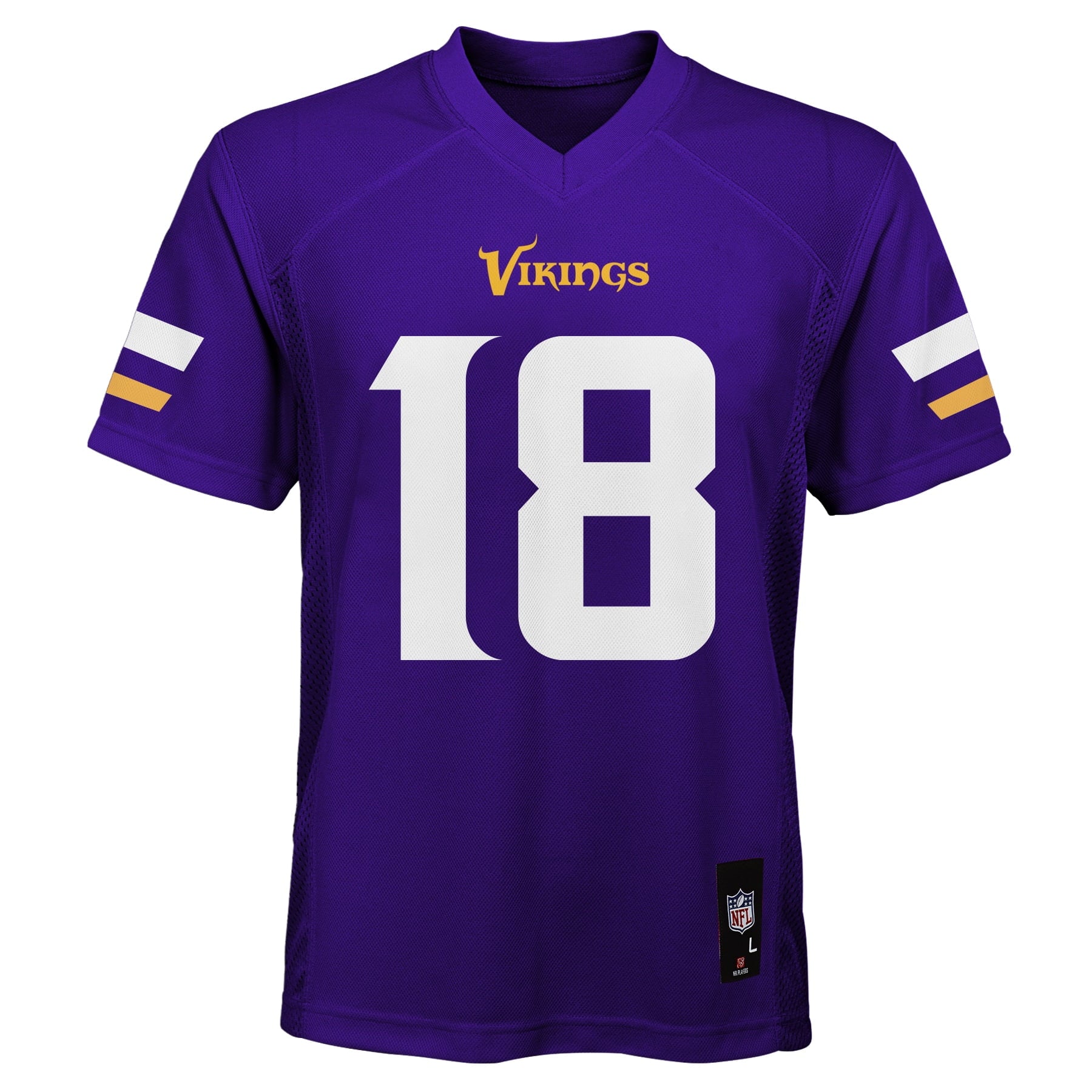Youth Nike Justin Jefferson Purple Minnesota Vikings Game Jersey - PersonalJerseys