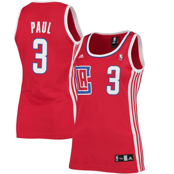 Women's Los Angeles Clippers Chris Paul Road Jersey - Red - PersonalJerseys