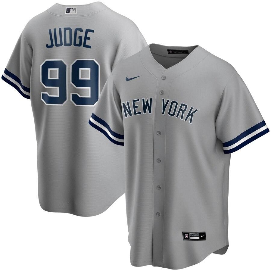 Aaron Judge New York Yankees Road 2020 Player Name Jersey – Gray - Friend Lounge Store - Shop for All Things Jerseys Sports - PersonalJerseys