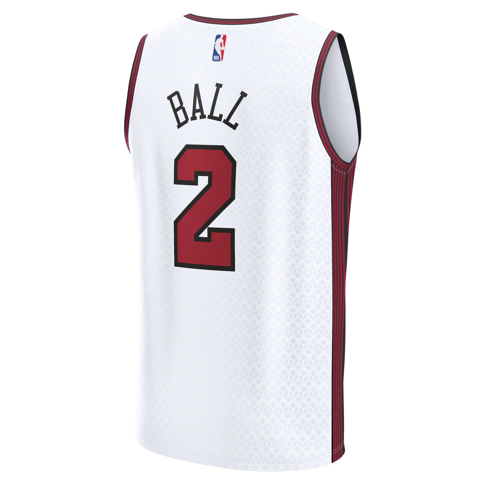 Lonzo Ball Chicago Bulls Fanatics Branded 2022/23 Fastbreak Jersey - City Edition - White - PersonalJerseys