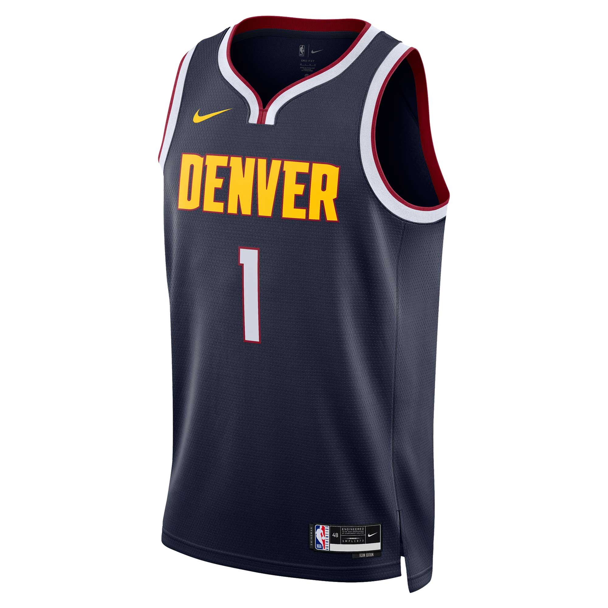 Michael Porter Jr. Denver Nuggets Nike Unisex Swingman Jersey - Association Edition - Navy - PersonalJerseys