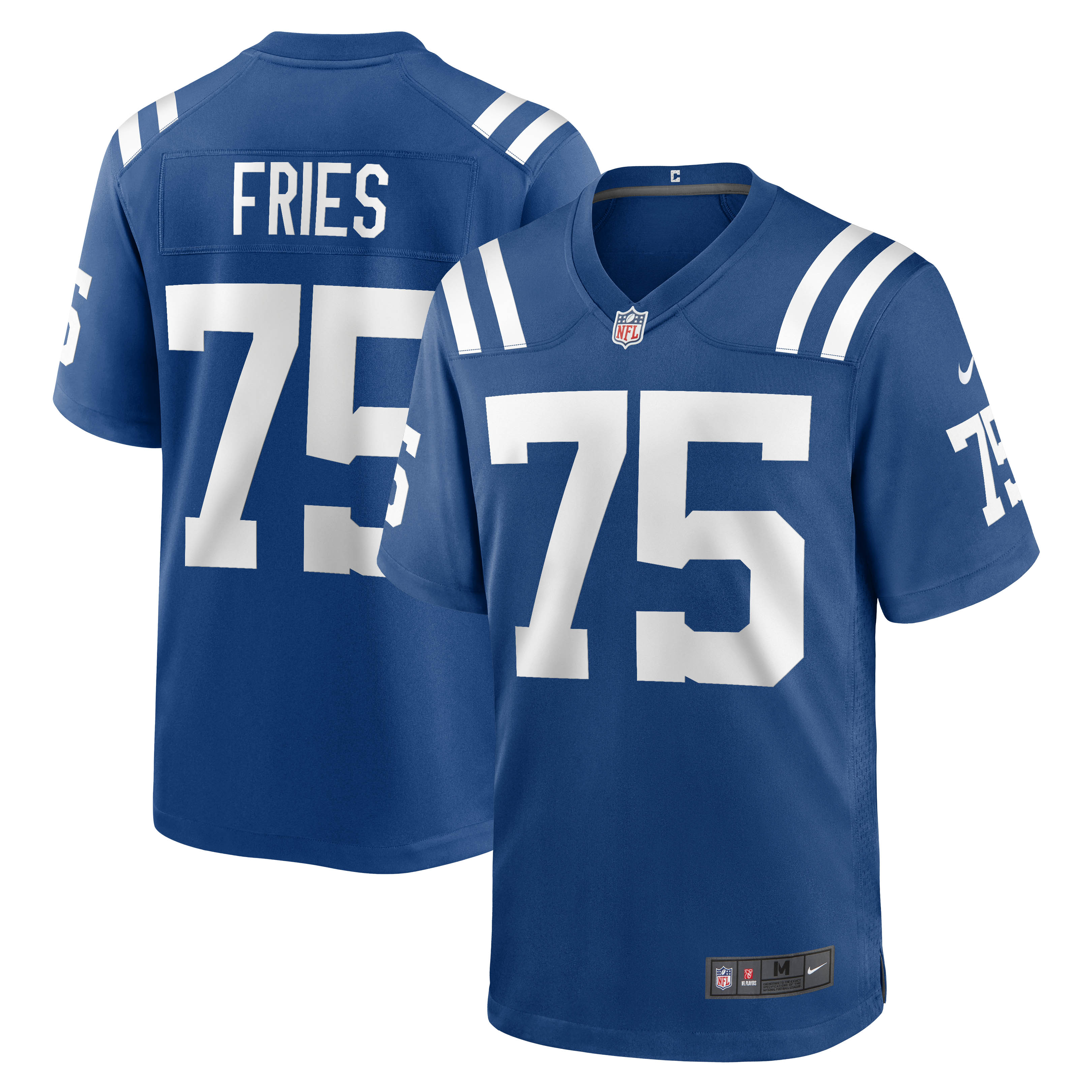 Will Fries Indianapolis Colts Nike Game Jersey - Royal - PersonalJerseys