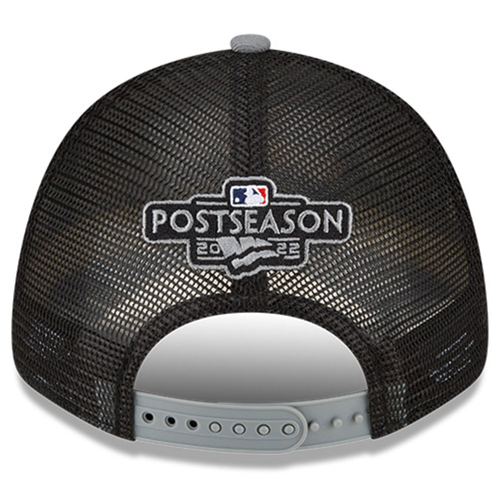 New York Yankees New Era 2022 Division Series Winner Locker Room 9FORTY Snapback Hat - Gray - PersonalJerseys