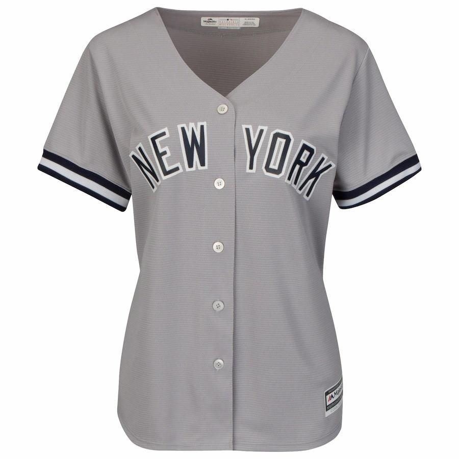 Aaron Judge New York Yankees Majestic Women's Road Cool Base Player Jersey - Gray - Friend Lounge Store - Shop for All Things Jerseys Sports - PersonalJerseys
