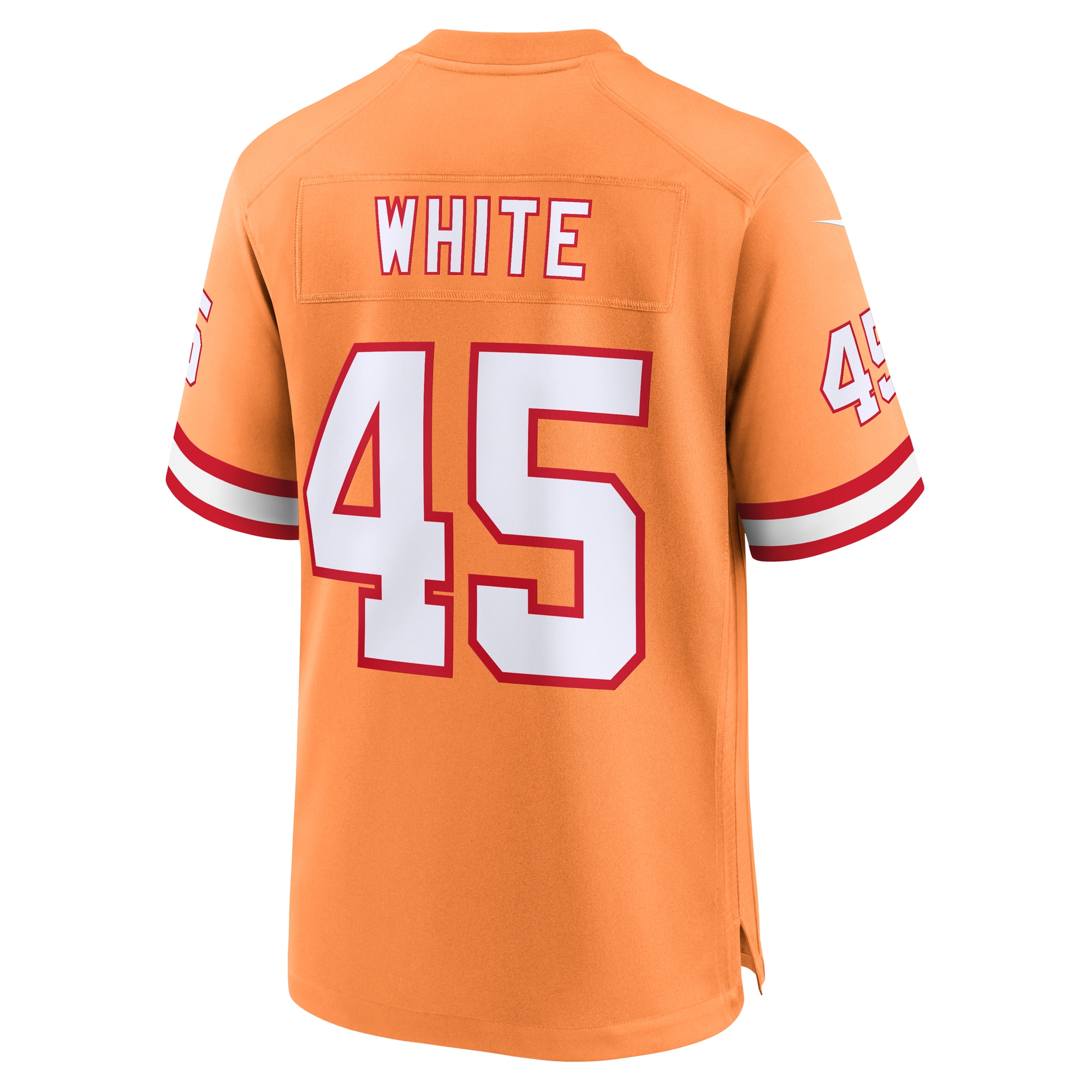 Tampa Bay Buccaneers Devin White Orange Throwback Game Jersey for Youth Women Men - Friend Lounge Store - Shop for All Things Jerseys Sports - PersonalJerseys
