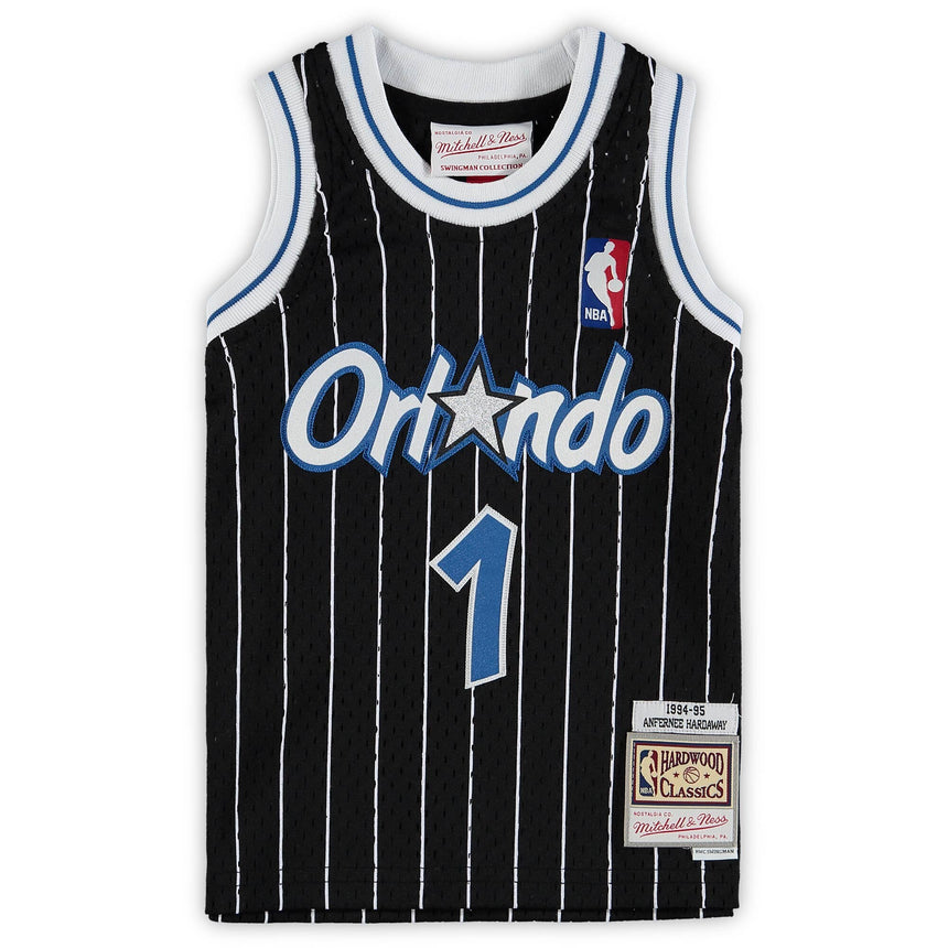 Anfernee Penny Hardaway Orlando Magic Mitchell & Ness Preschool 1994-95 Hardwood Classics Player Jersey - Black - PersonalJerseys