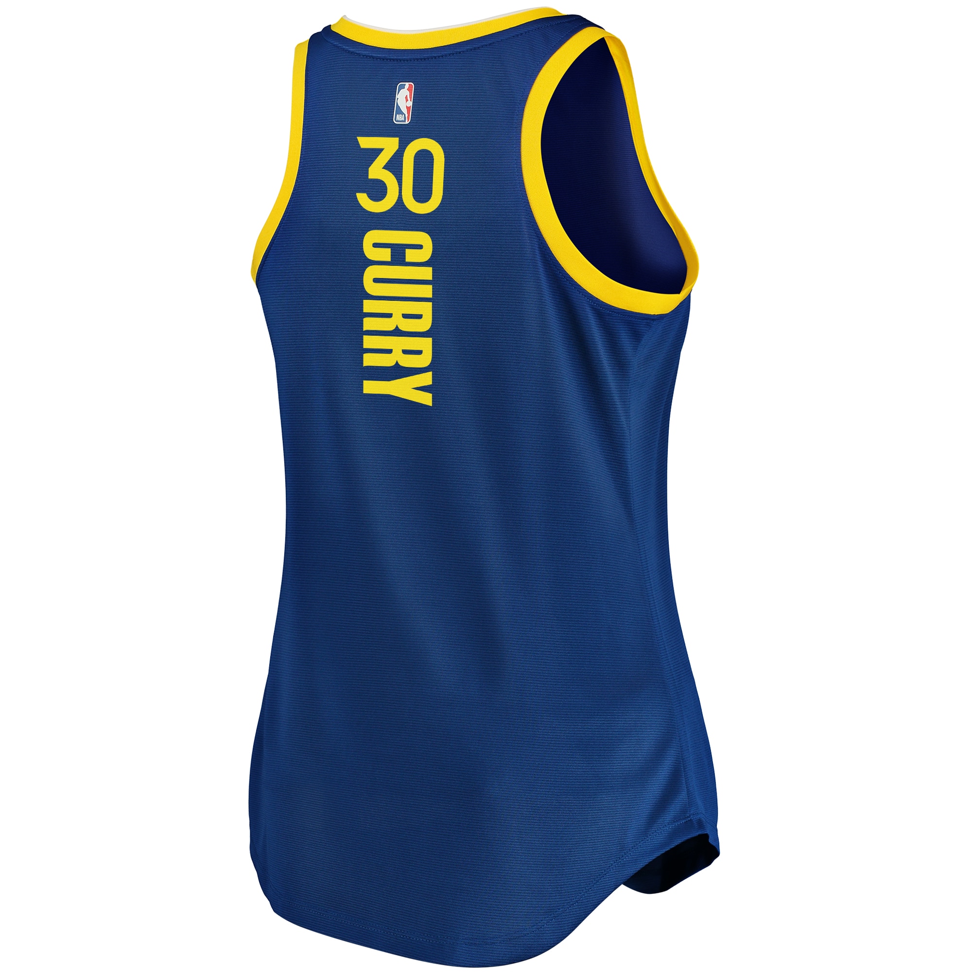 Stephen Curry Golden State Warriors Fanatics Branded Women's 2019/20 Fast Break Team Tank Jersey - Icon Edition - Royal - PersonalJerseys