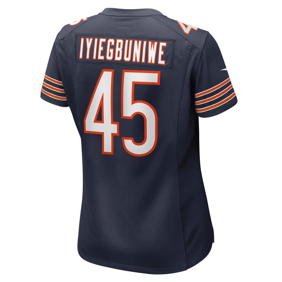 Joel Iyiegbuniwe Chicago Bears Women's Navy Game Jersey - Friend Lounge Store - Shop for All Things Jerseys Sports - PersonalJerseys