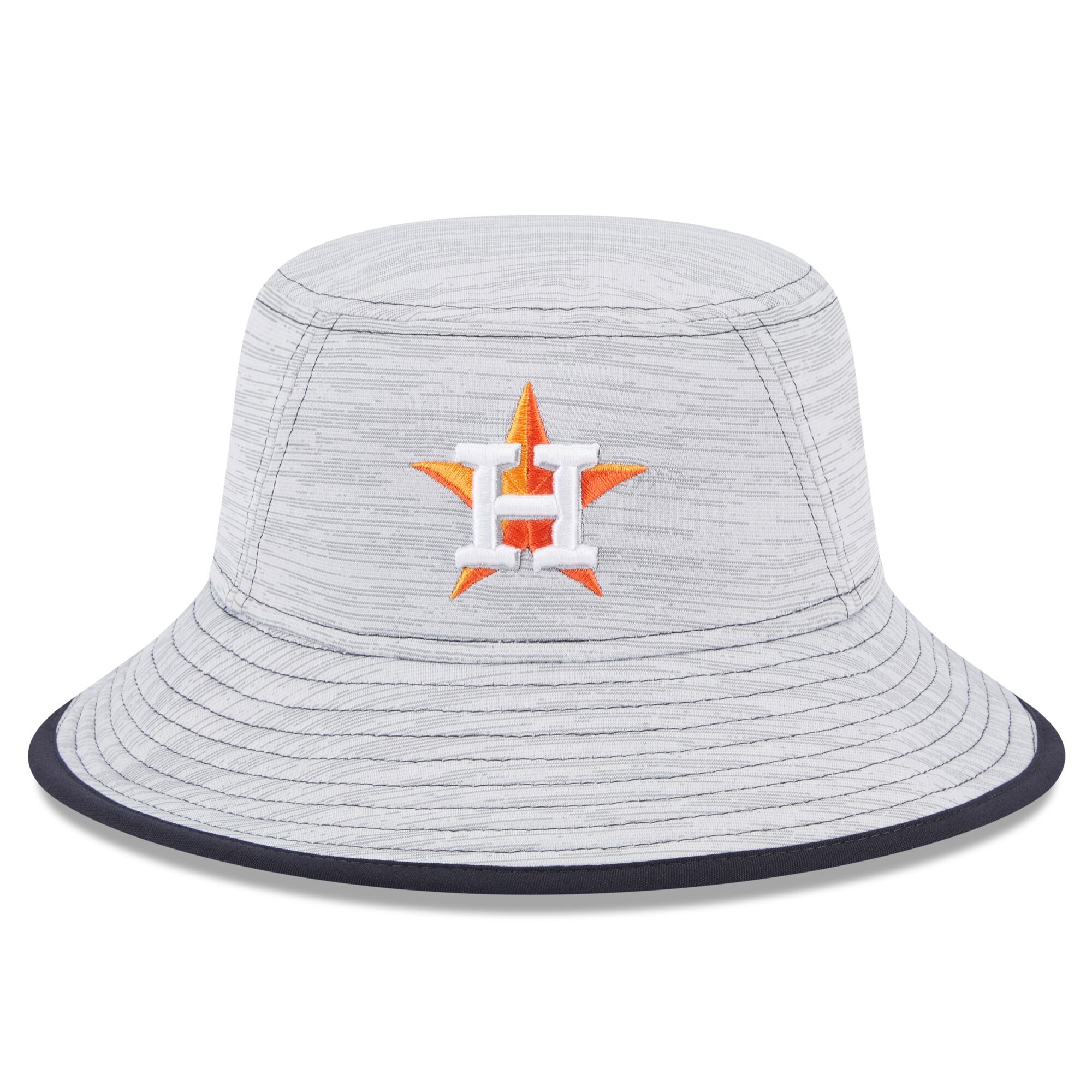 Houston Astros New Era Game Bucket Hat - Gray - PersonalJerseys