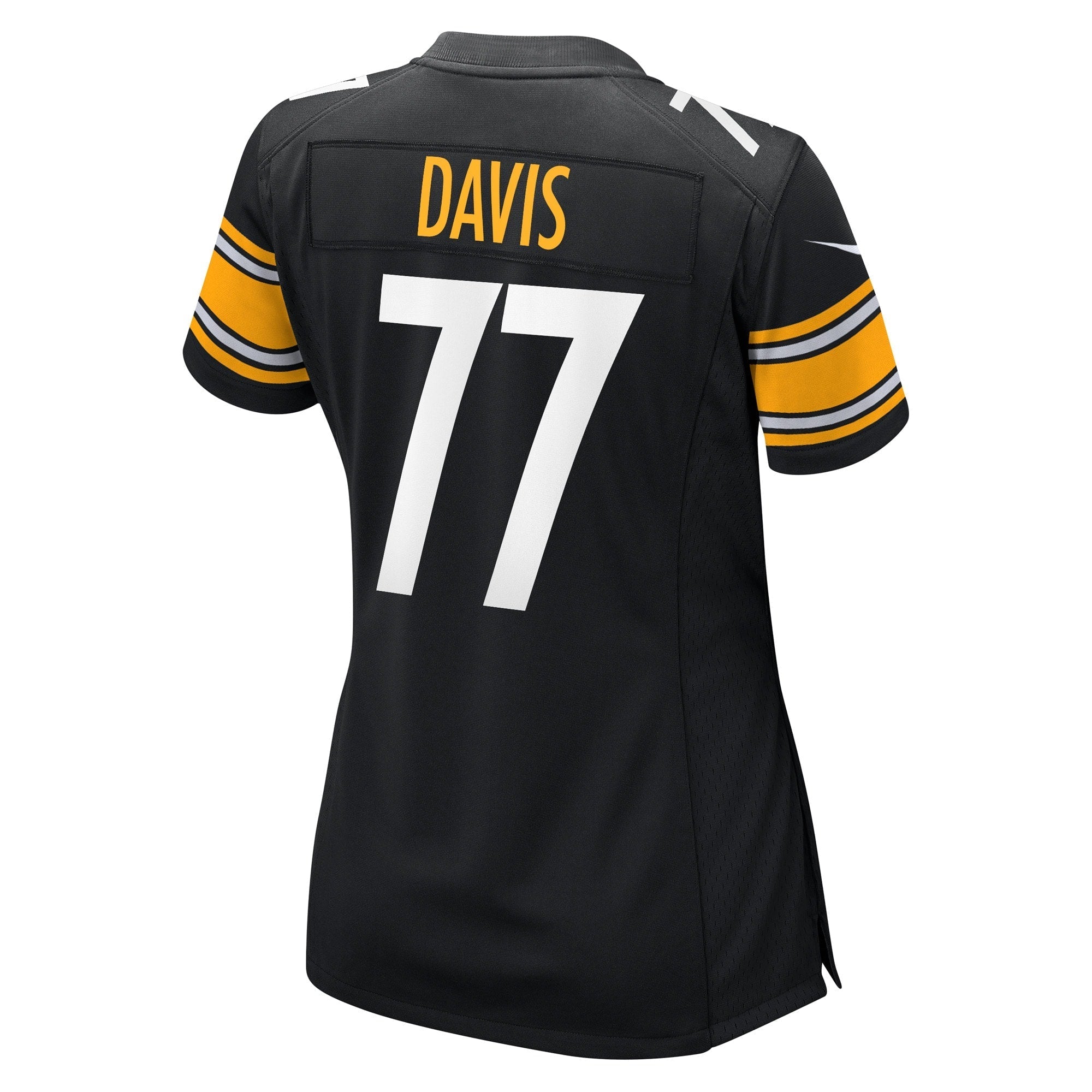 Women's Nike Jesse Davis Black Pittsburgh Steelers Game Player Jersey - PersonalJerseys