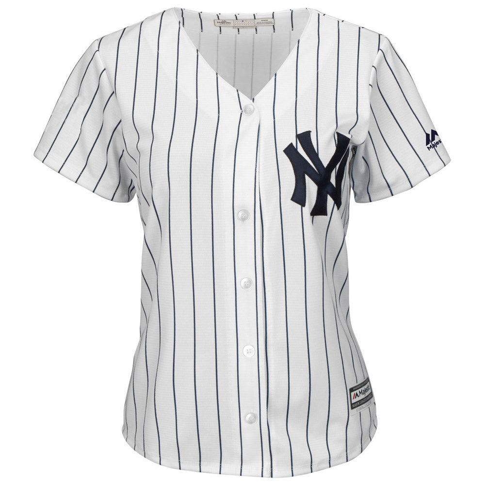 Women's New York Yankees Joe DiMaggio Replica Home Jersey - White - PersonalJerseys